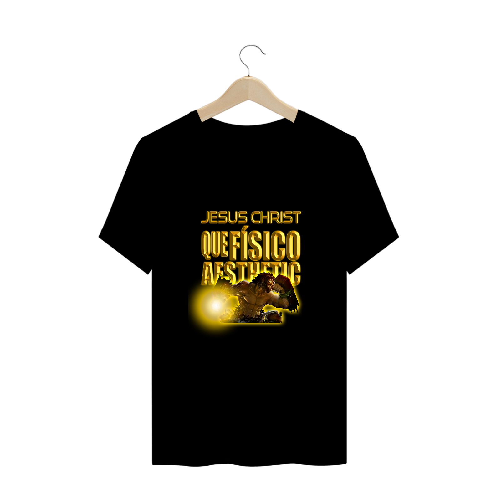 Camiseta - Jesus Christ que físico aesthetic