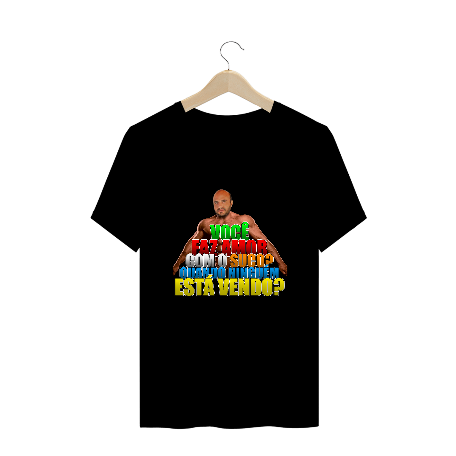 Camiseta - Você faz amor com o suco quando ninguém está vendo?