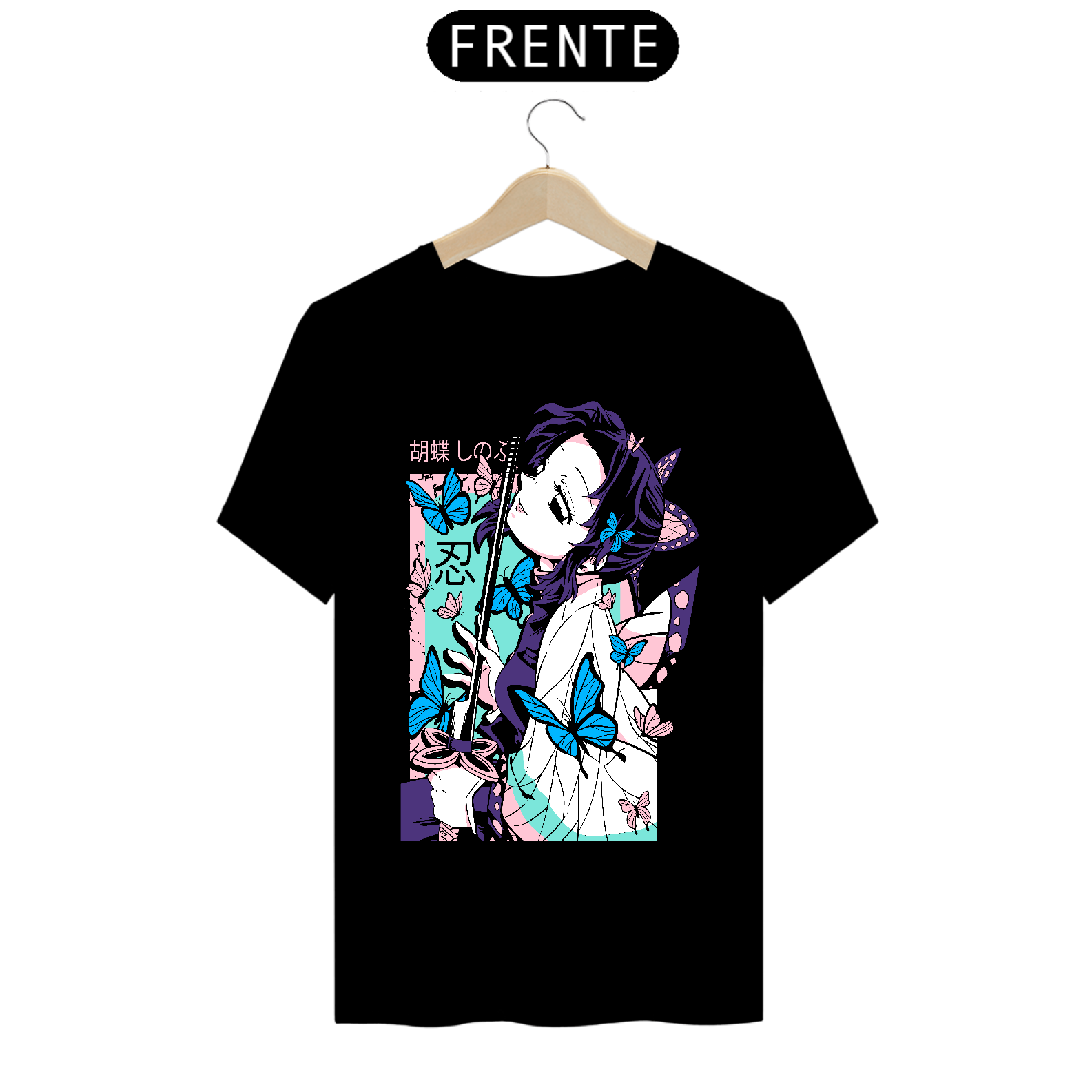 CAMISETA HASHIRA SHINOBU KOCHO - DEMON SLAYER