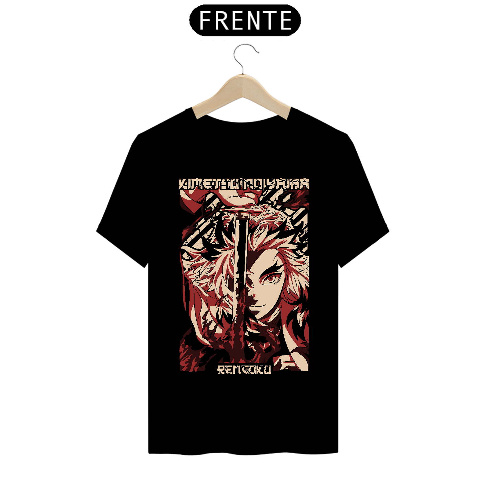 CAMISETA HASHIRA KYOJURO RENGOKU - DEMON SLAYER