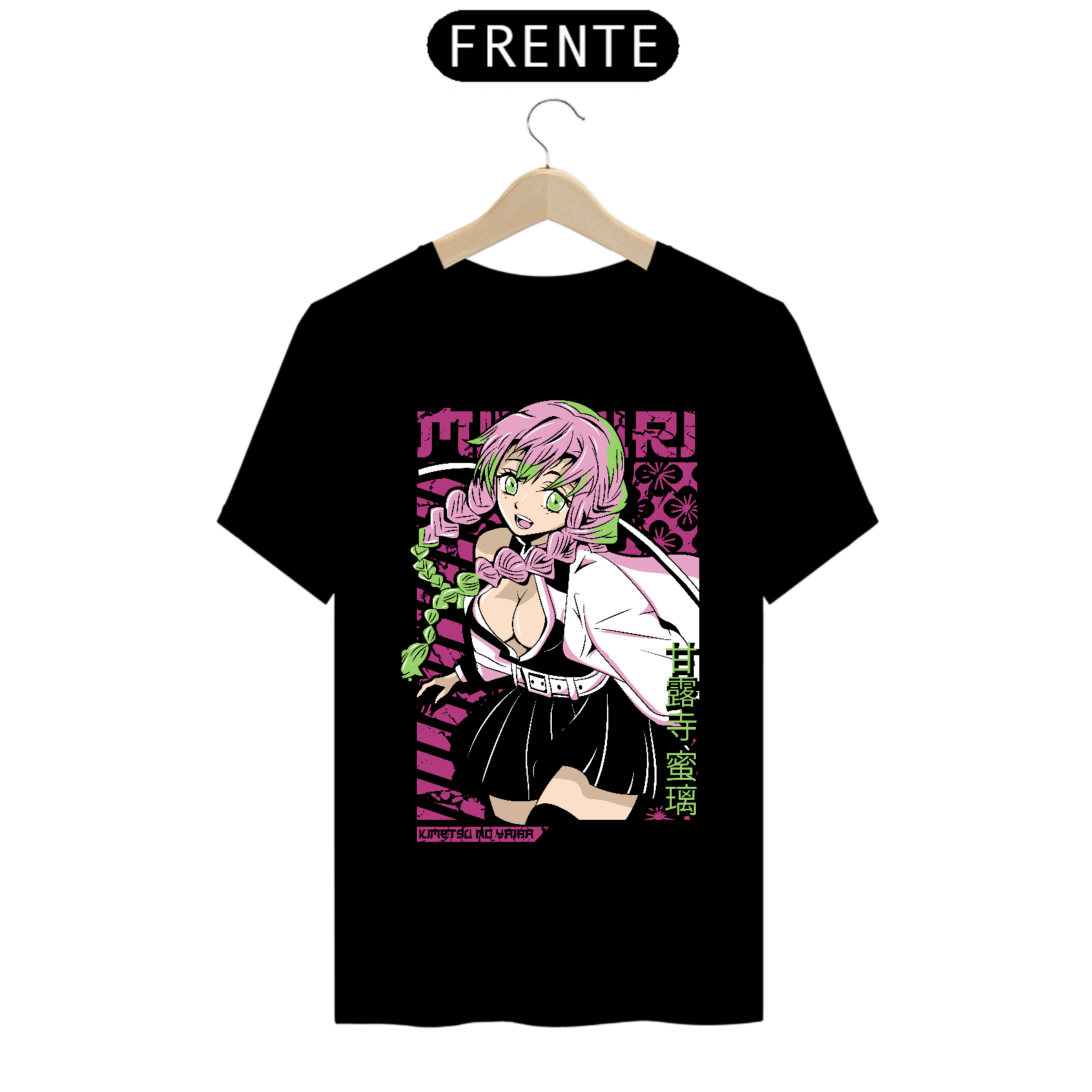 CAMISETA HASHIRA MITSURI KANROJI - DEMON SLAYER