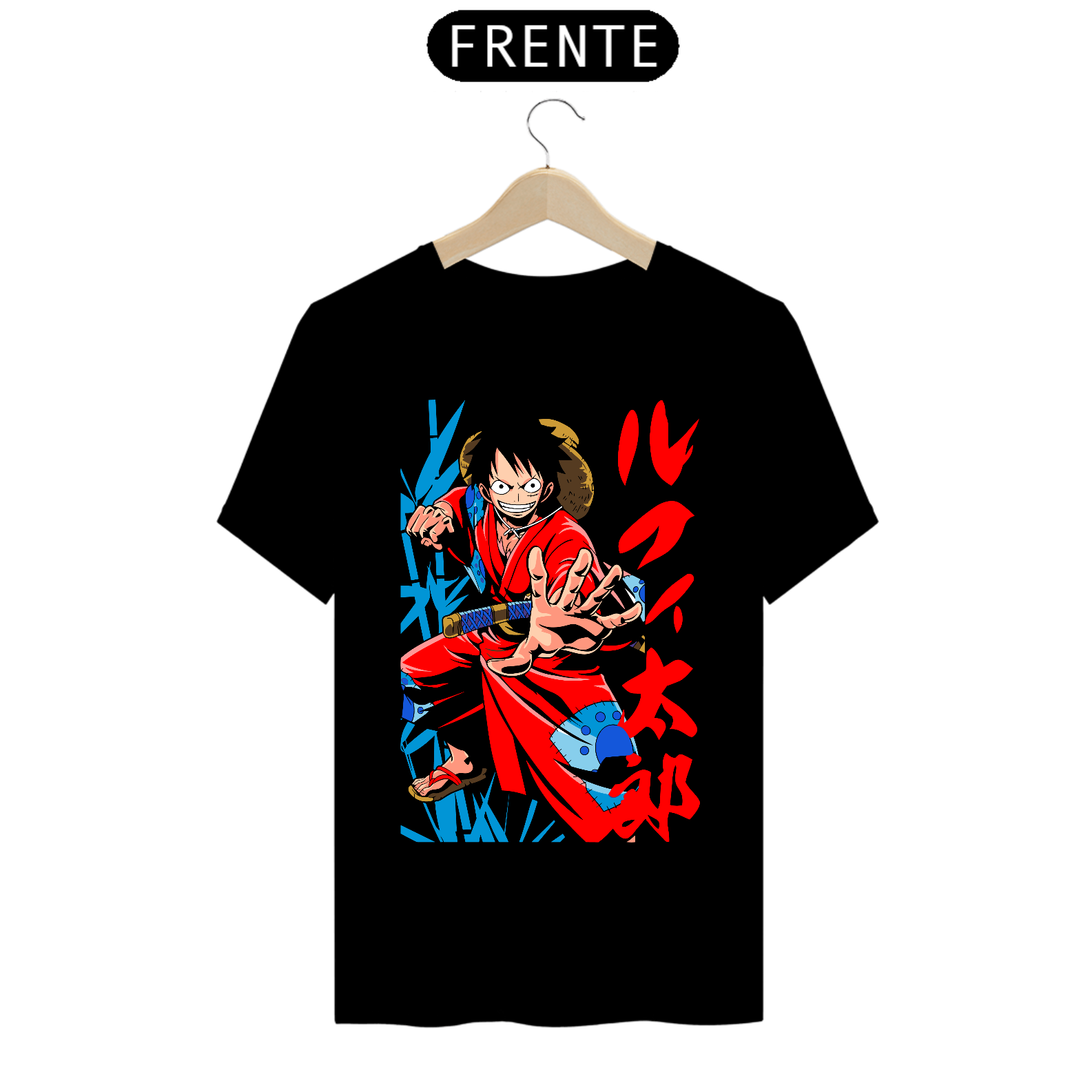 Nome do produto: CAMISETA WANO LUFFY - ONE PIECE