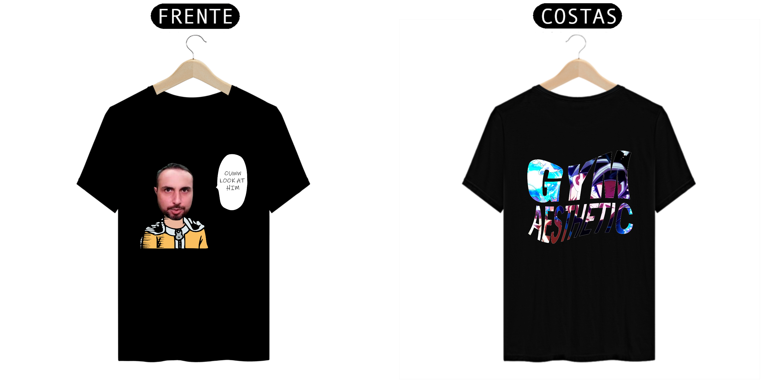 CAMISA GYM AESTHETIC RODRIGO GOES OTAKU