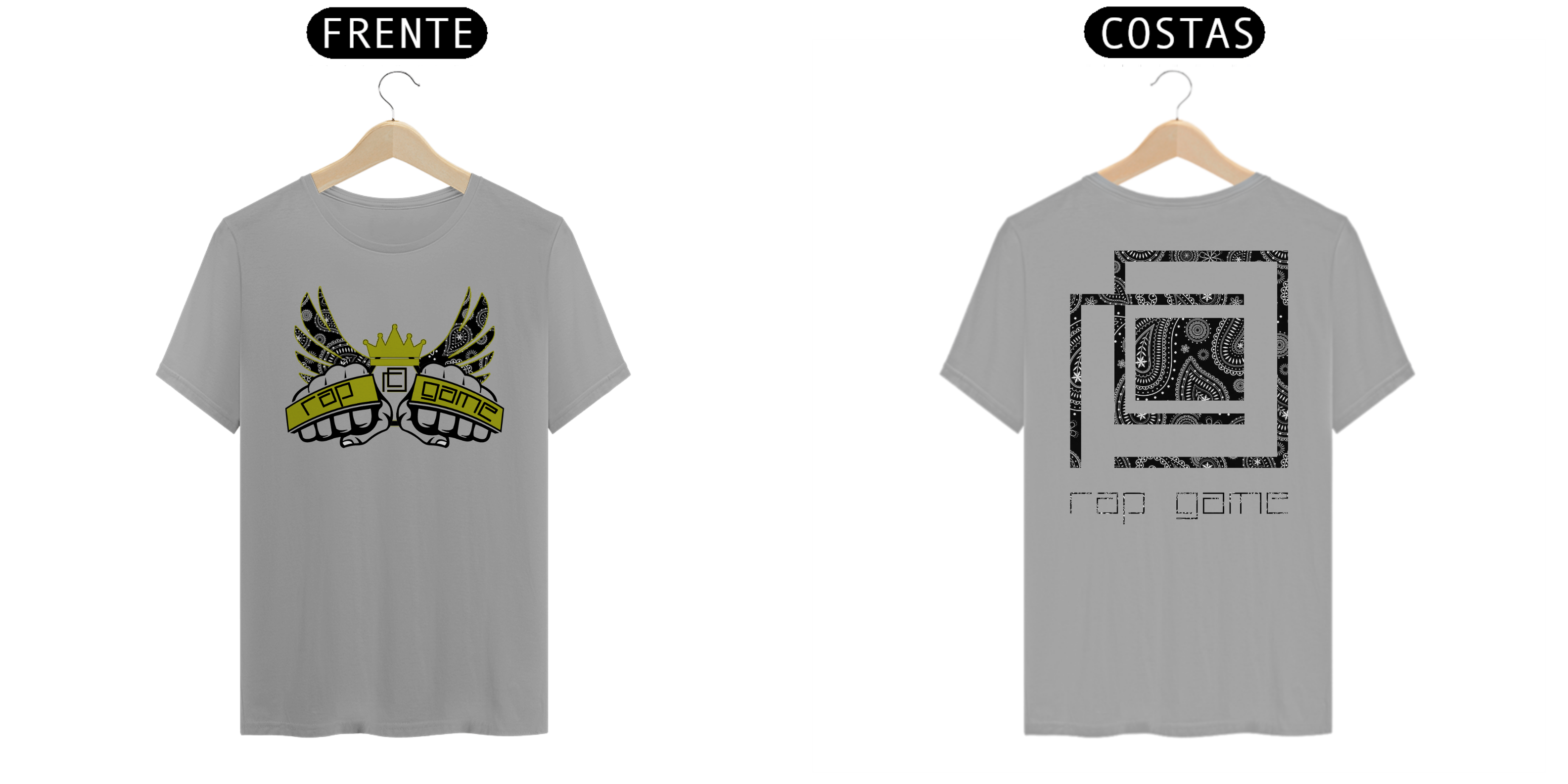 Nome do produto: Camiseta premium Rap Game Coleção-Style thug