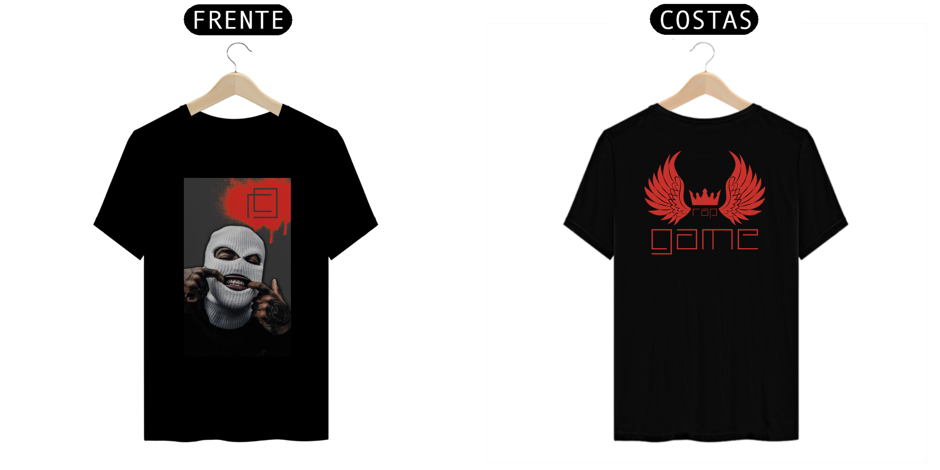 Camiseta premium Rap Game Coleção-Style thug