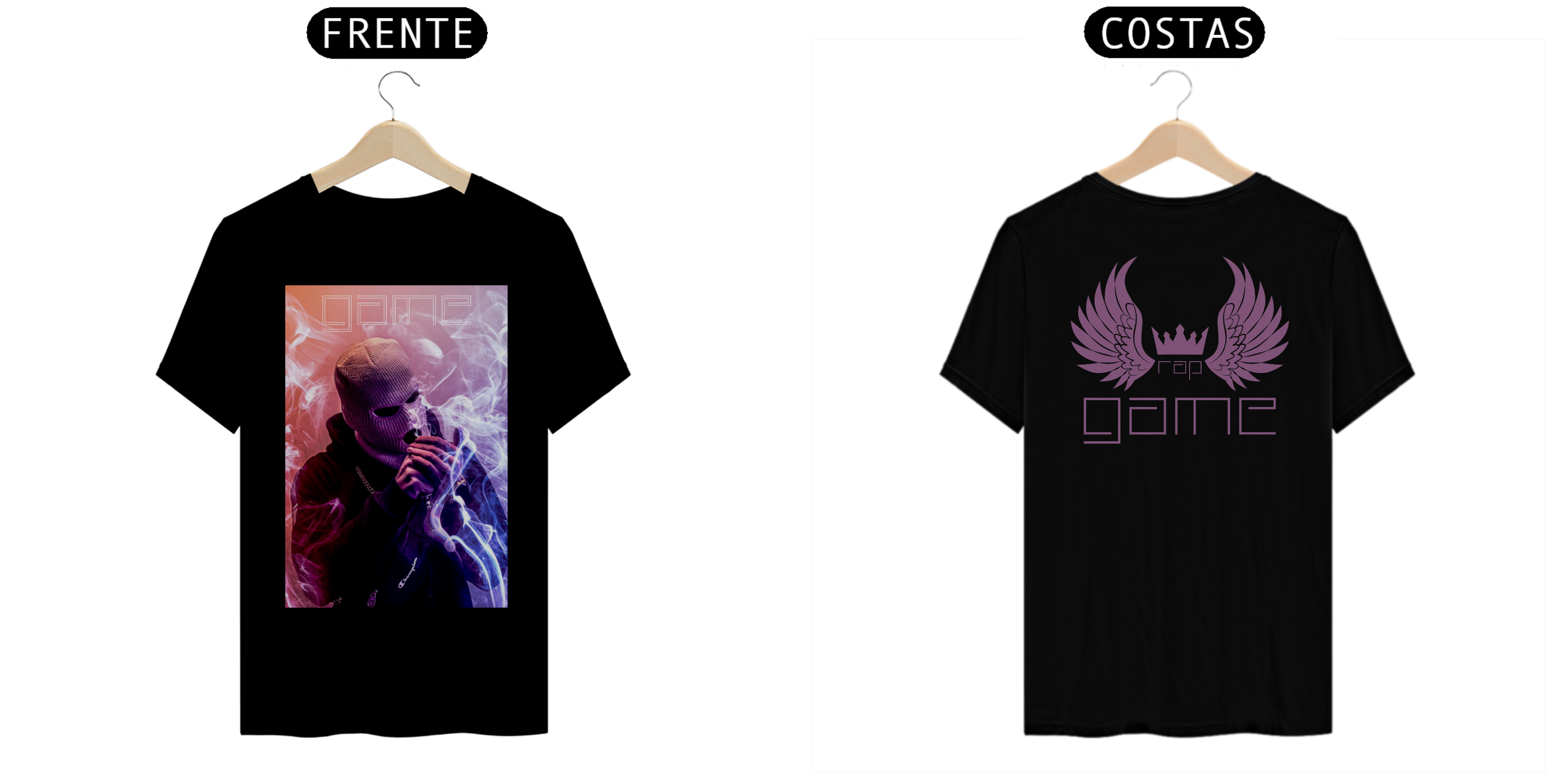 Camiseta premium Rap Game Coleção-Style thug