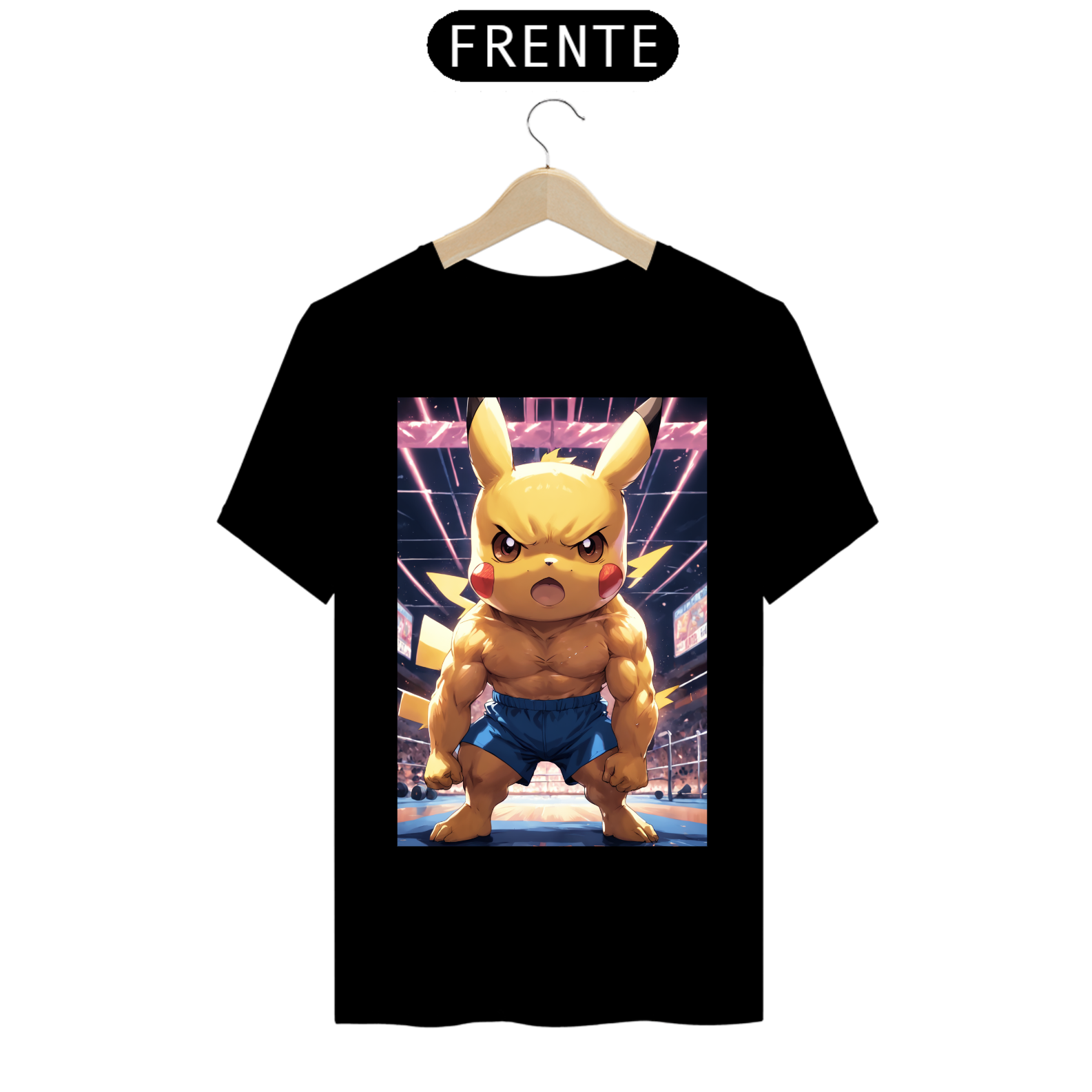 Camiseta Pikachu bombado