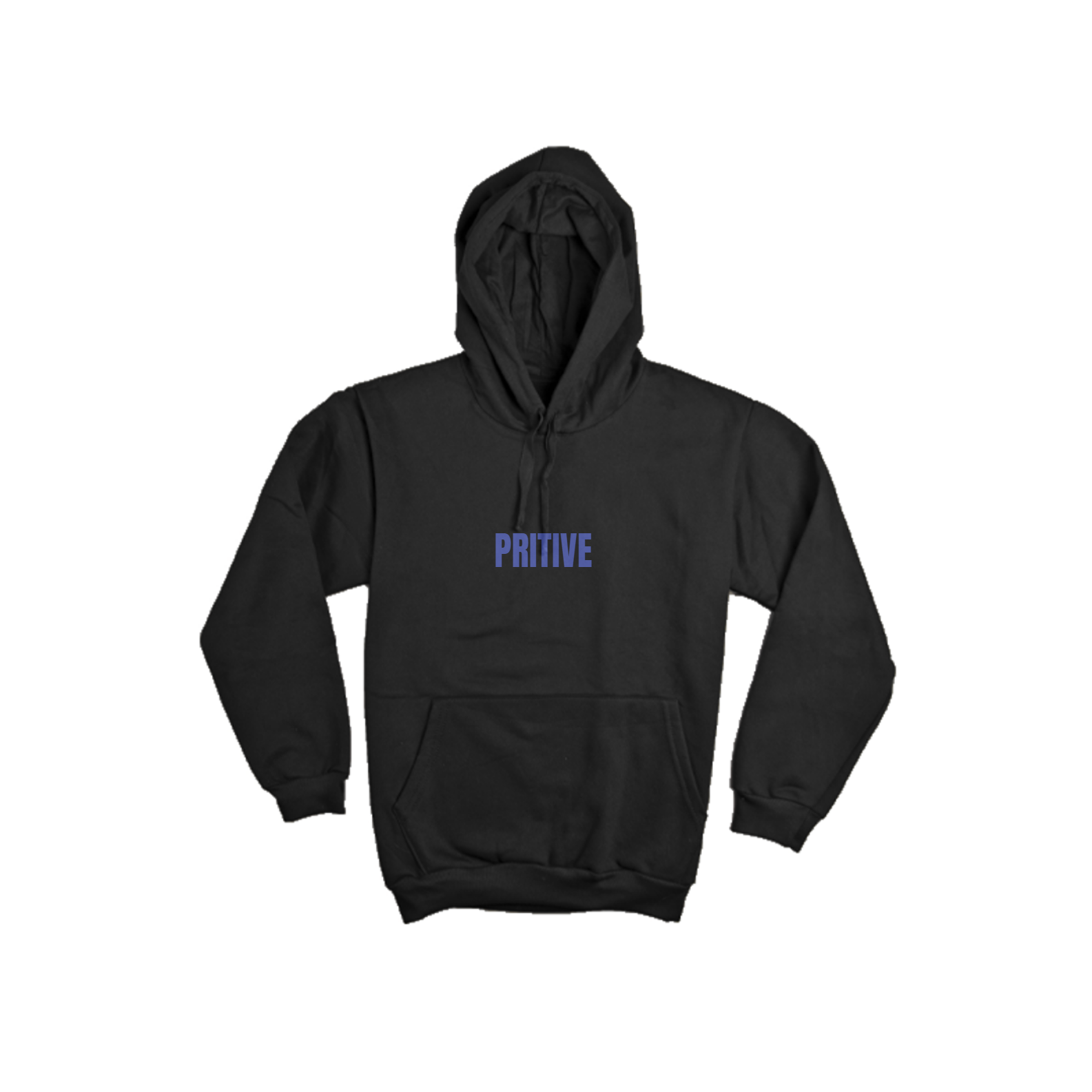 PRITIVE-Moletom BLACK