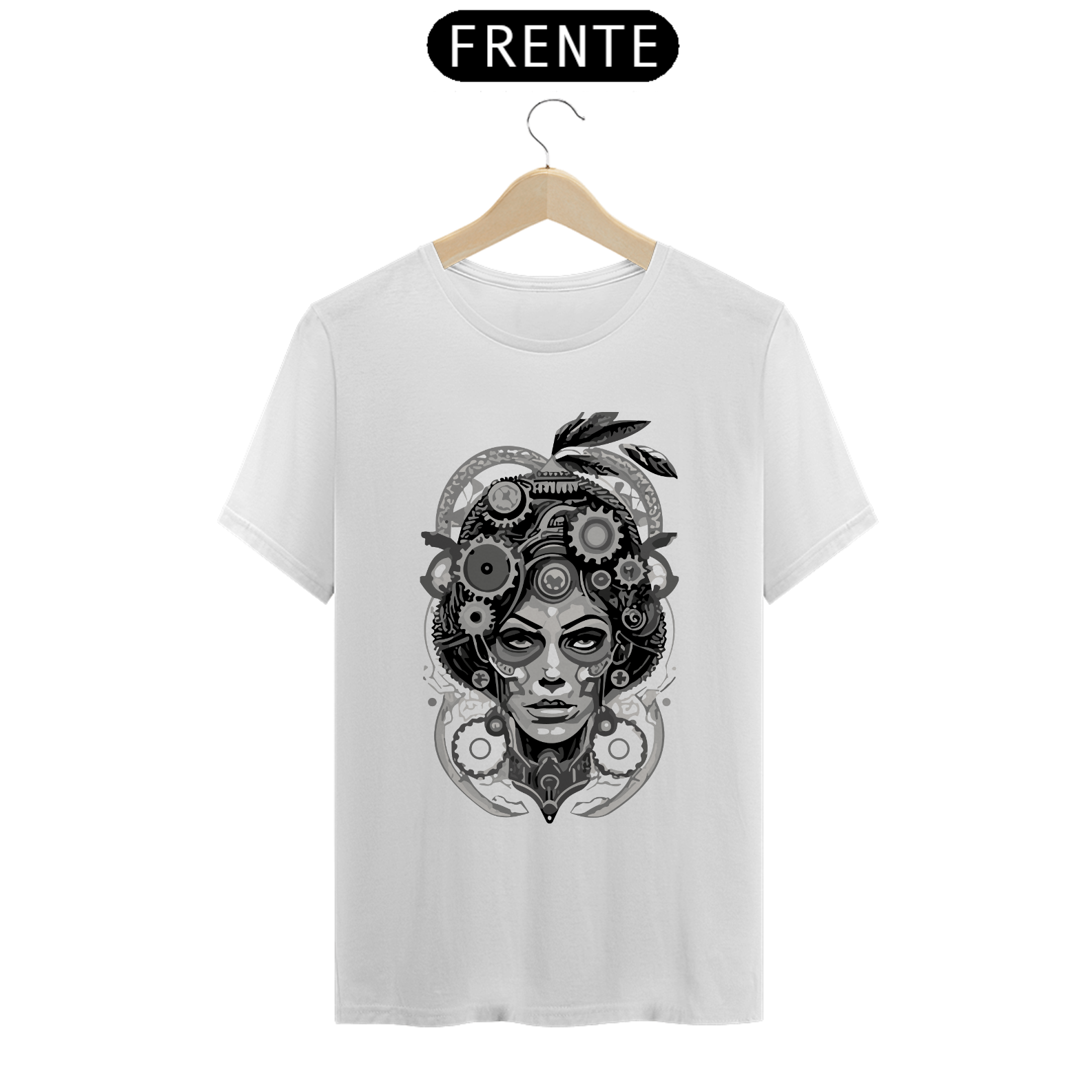 Nome do produto  CAMISETA STEAMPUNK DIVA