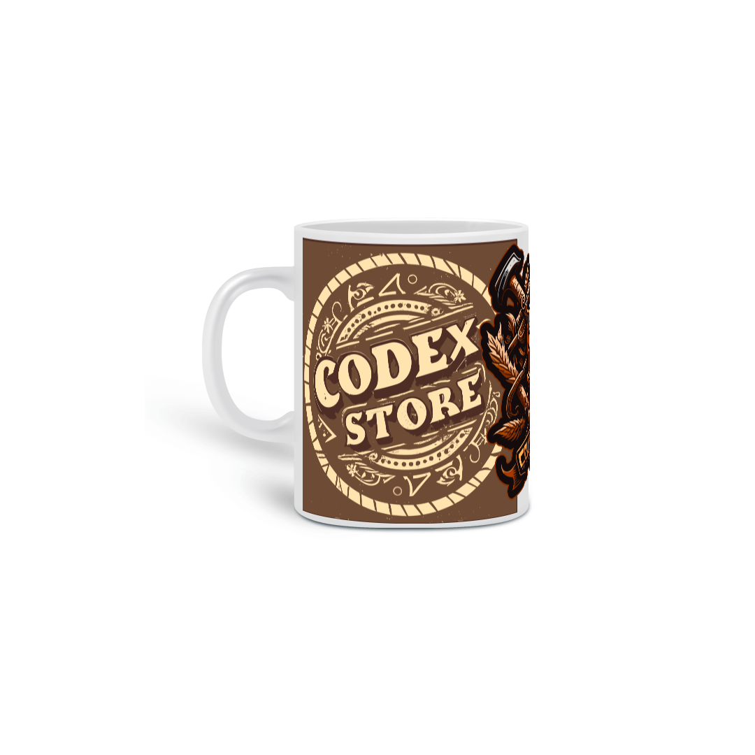 Nome do produto  CANECA CODEX SKULL AXE