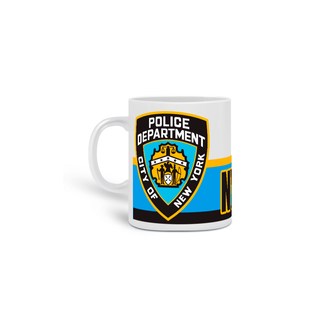 Nome do produto  CANECA NEW YORK POLICE
