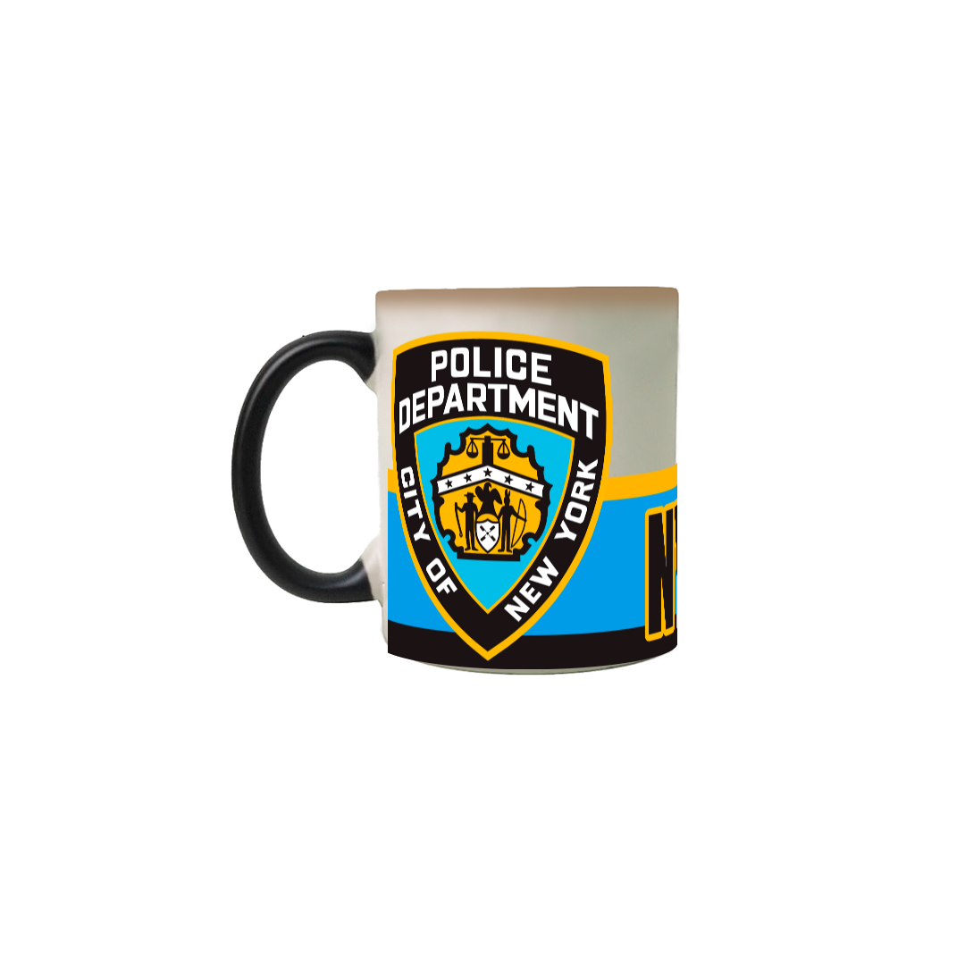 Nome do produto  CANECA MÁGICA NEW YORK POLICE