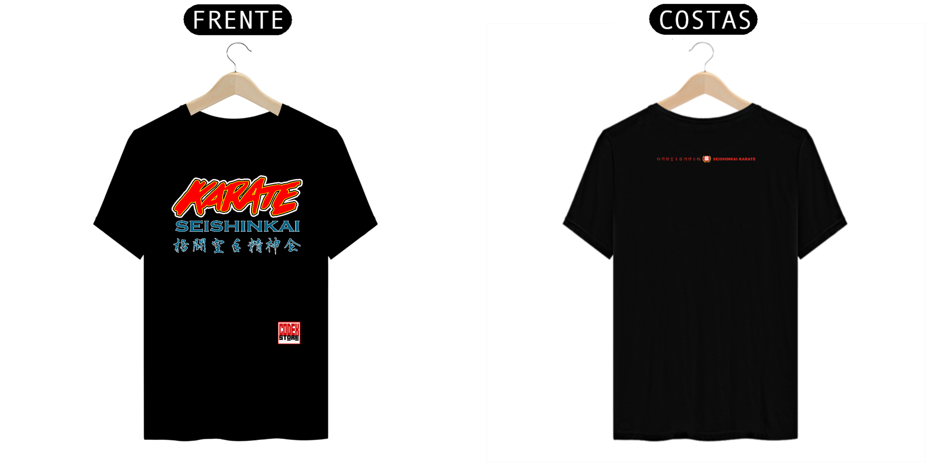 Nome do produto  CAMISETA KARATE SEISHINKAI (OFICIAL) BASIC