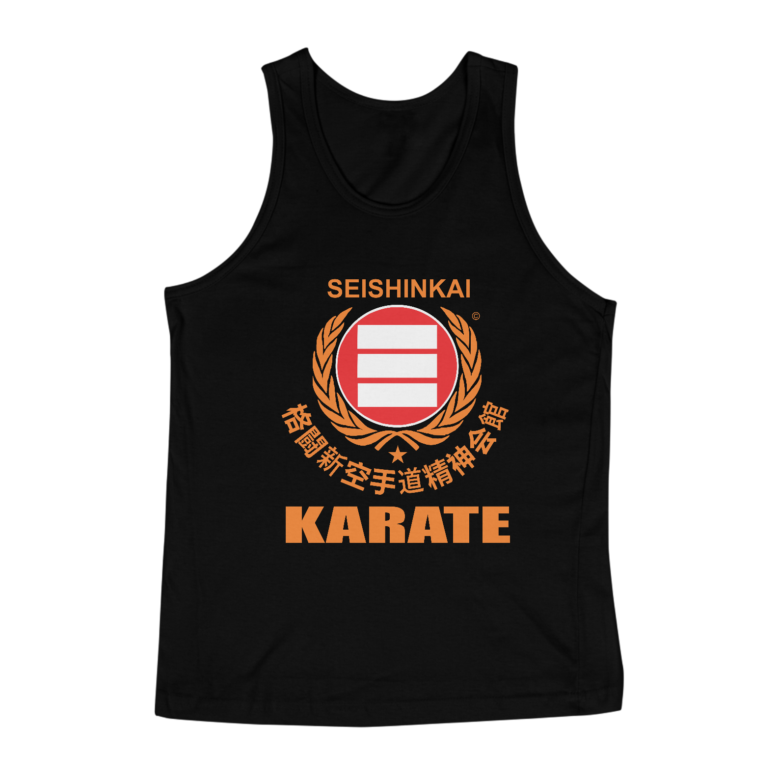 Nome do produto  CAMISETA REGATA KARATE SEISHINKAI (OFICIAL)