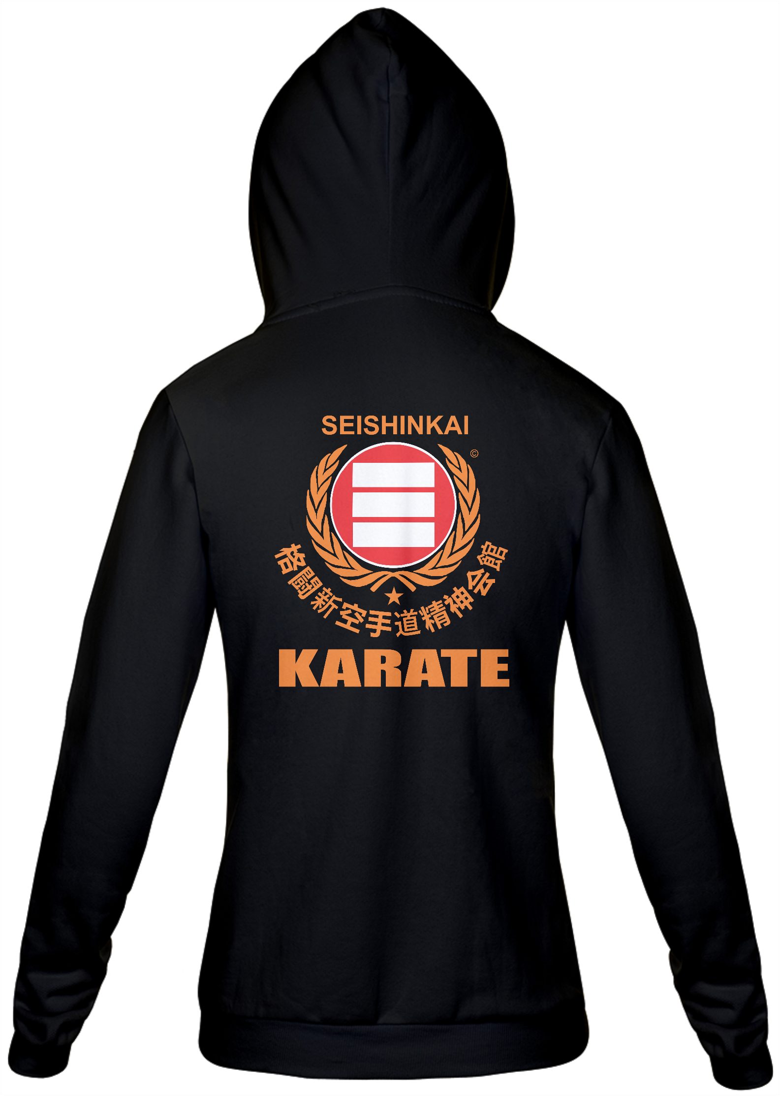 Nome do produto  MOLETOM COM ZÍPER UNISSEX KARATE SEISHINKAI