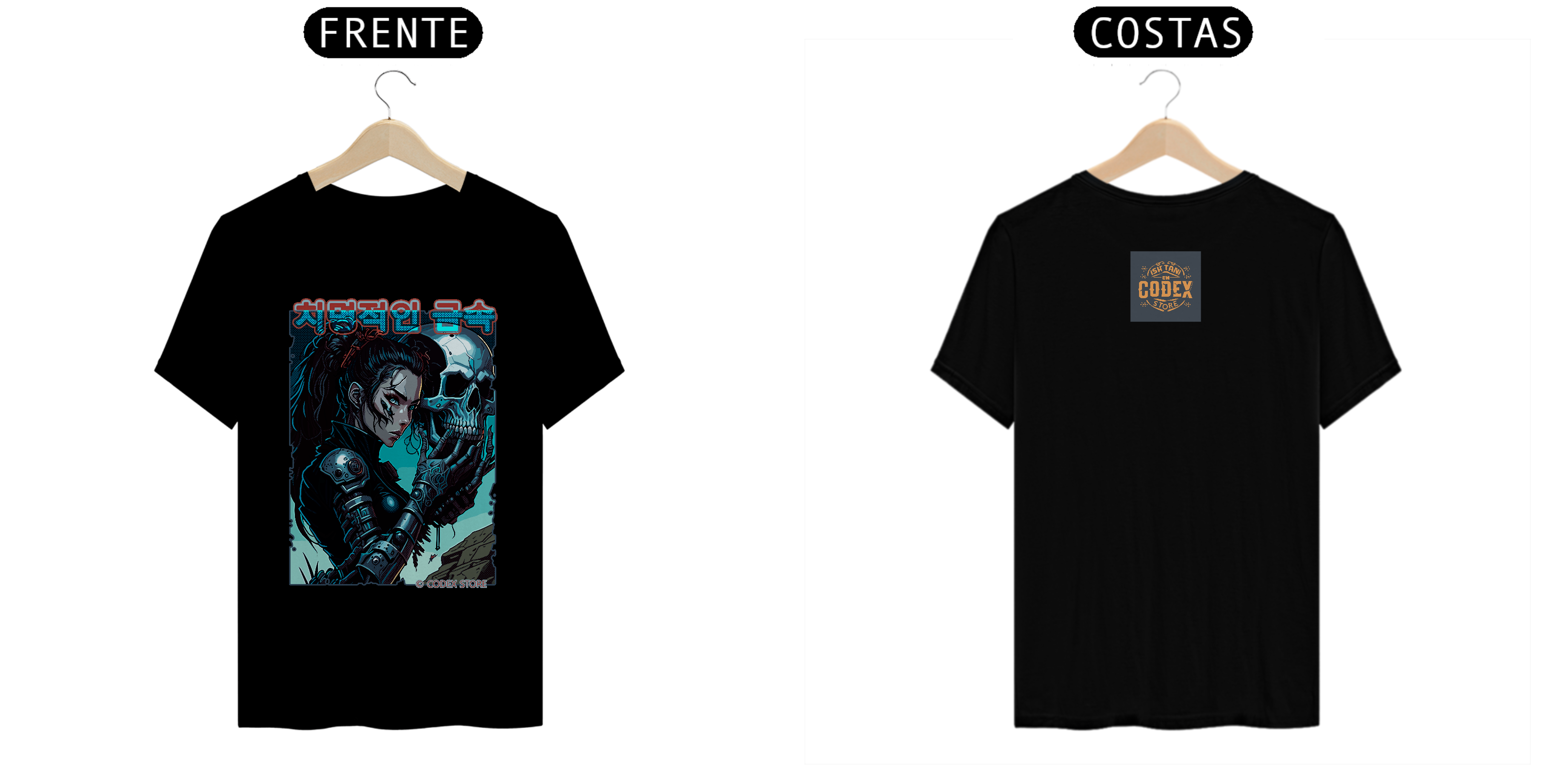 Nome do produto  CAMISETA CODEX COREAN CIBER GIRL