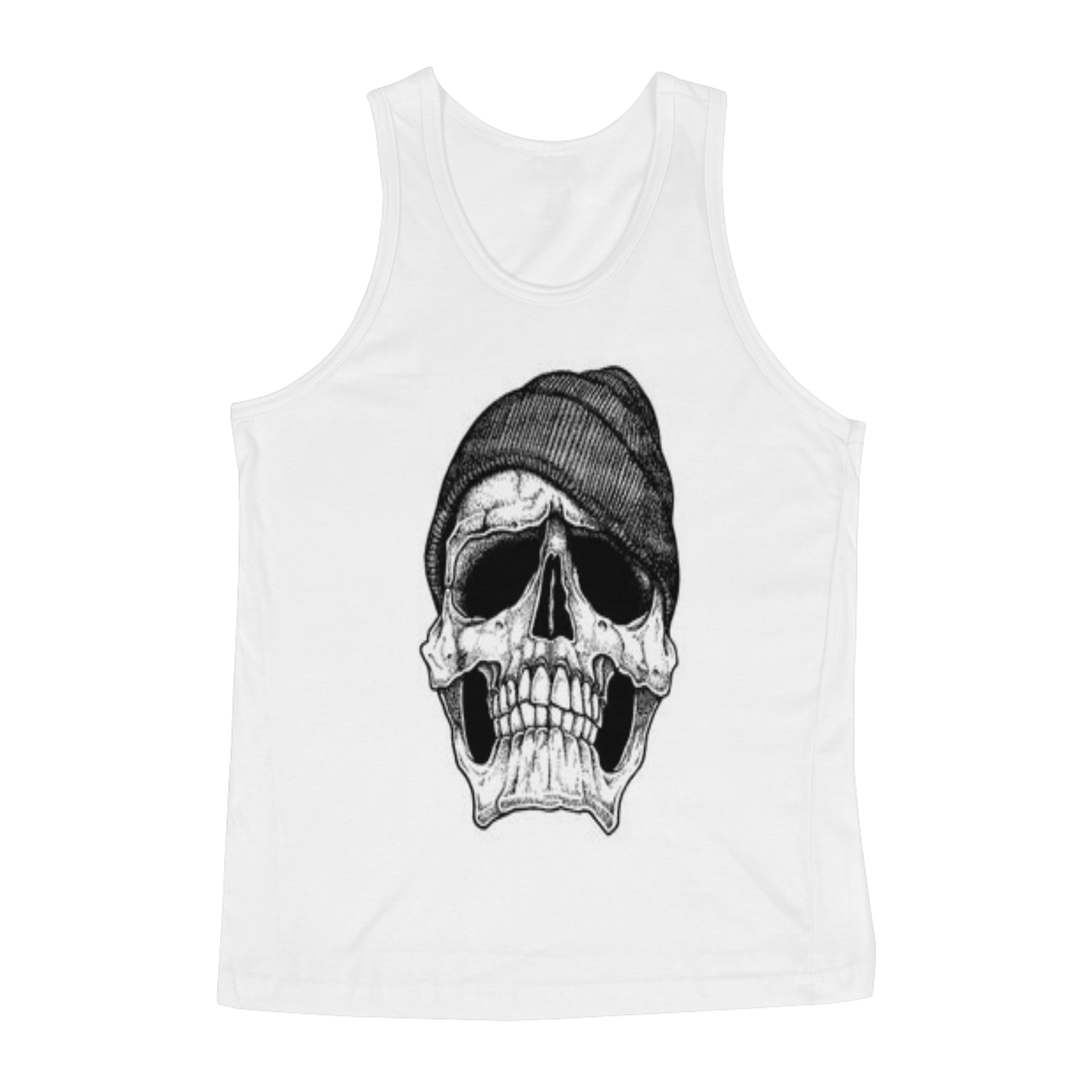 Regata masculina com caveira 