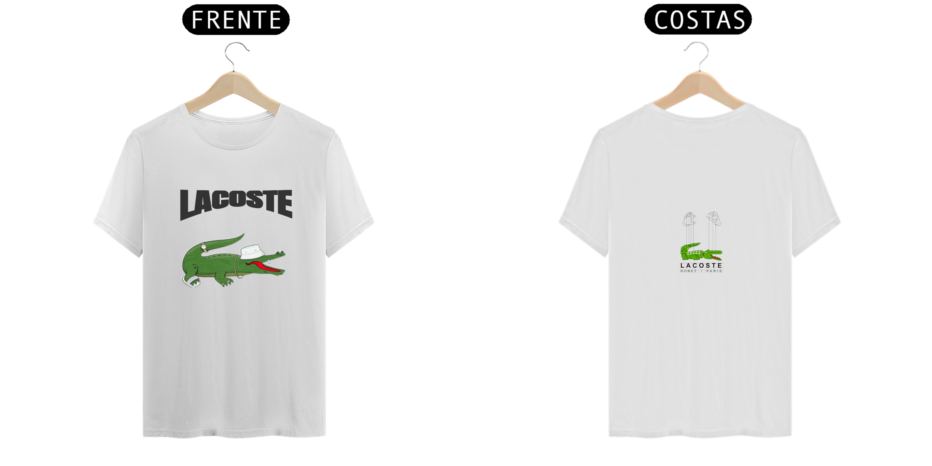 Blusa Lacoste detalha lindíssima 