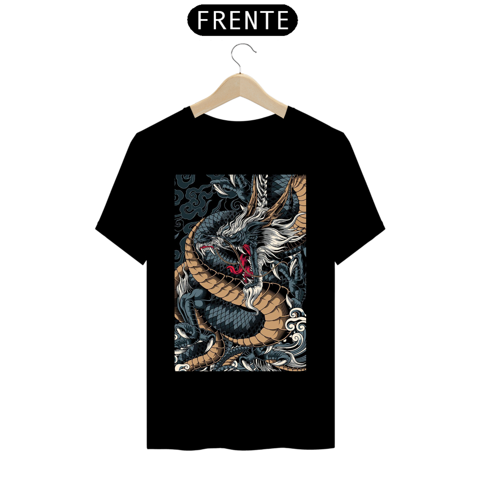 Nome do produto  Camiseta Masculina Dragon High