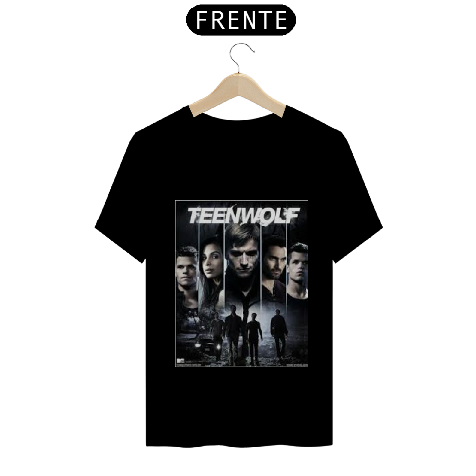 Nome do produto: Camiseta de teen wolf 