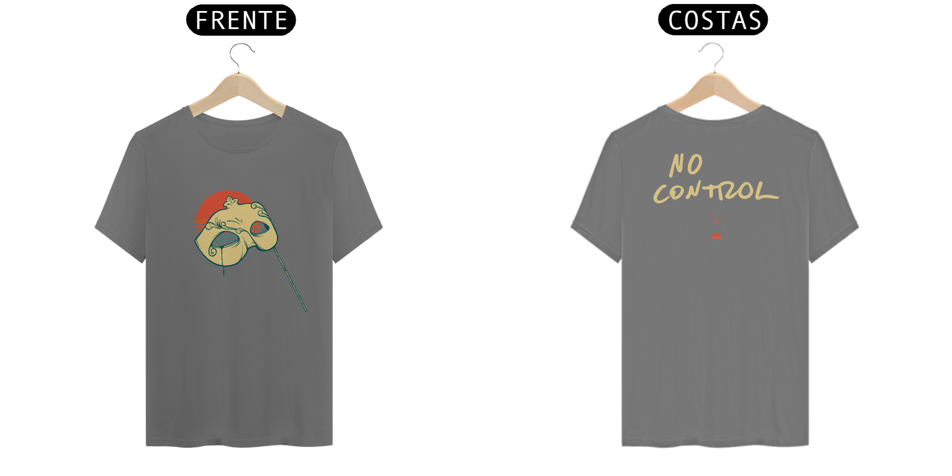 T-Shirt Estonada Dark - No Control