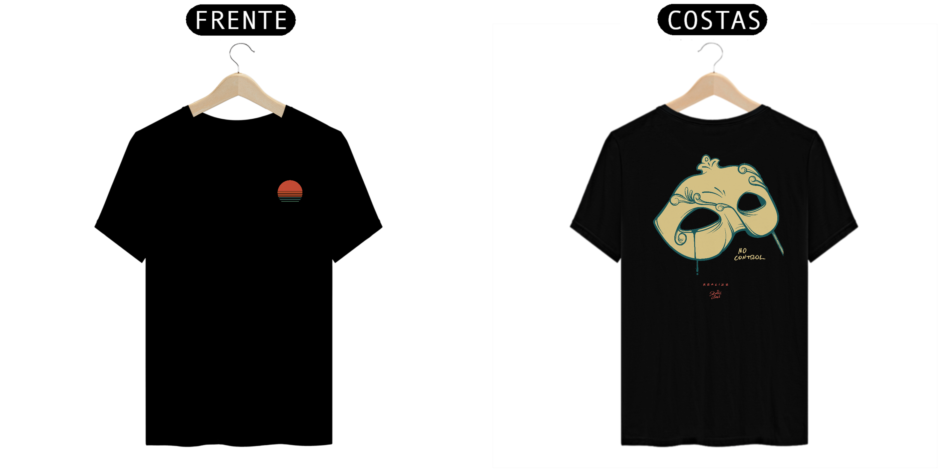 T-Shirt Classic Dark - No Control