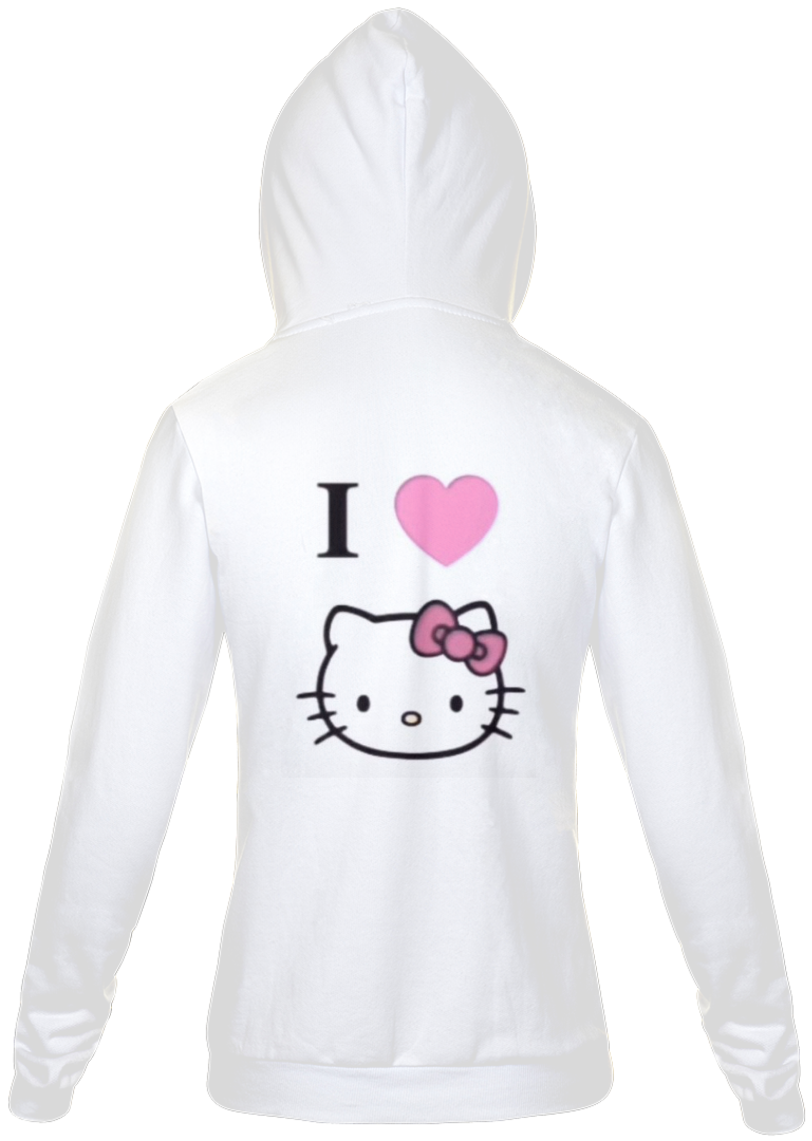 Moletom eu amo Hello kitty 