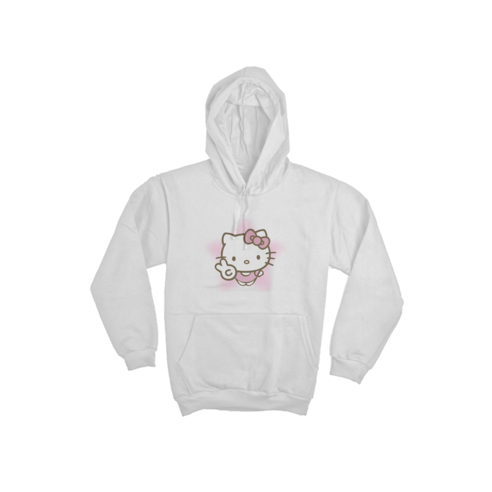 Moletom com Hello kitty na frente 