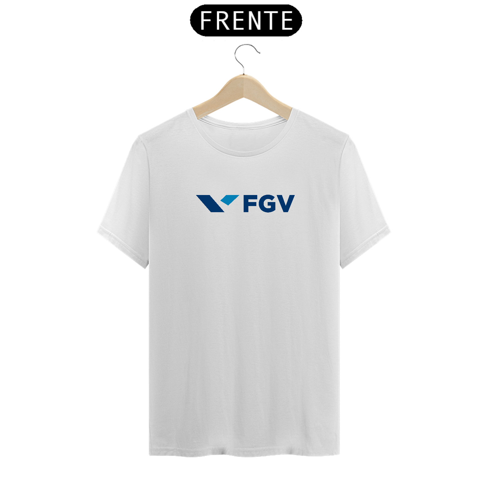Nome do produto: Camiseta FGV - Simples - Cores Claras