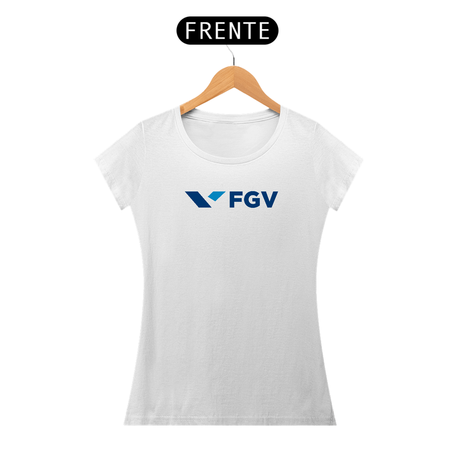 Camiseta FGV - Simples Claras - Feminina