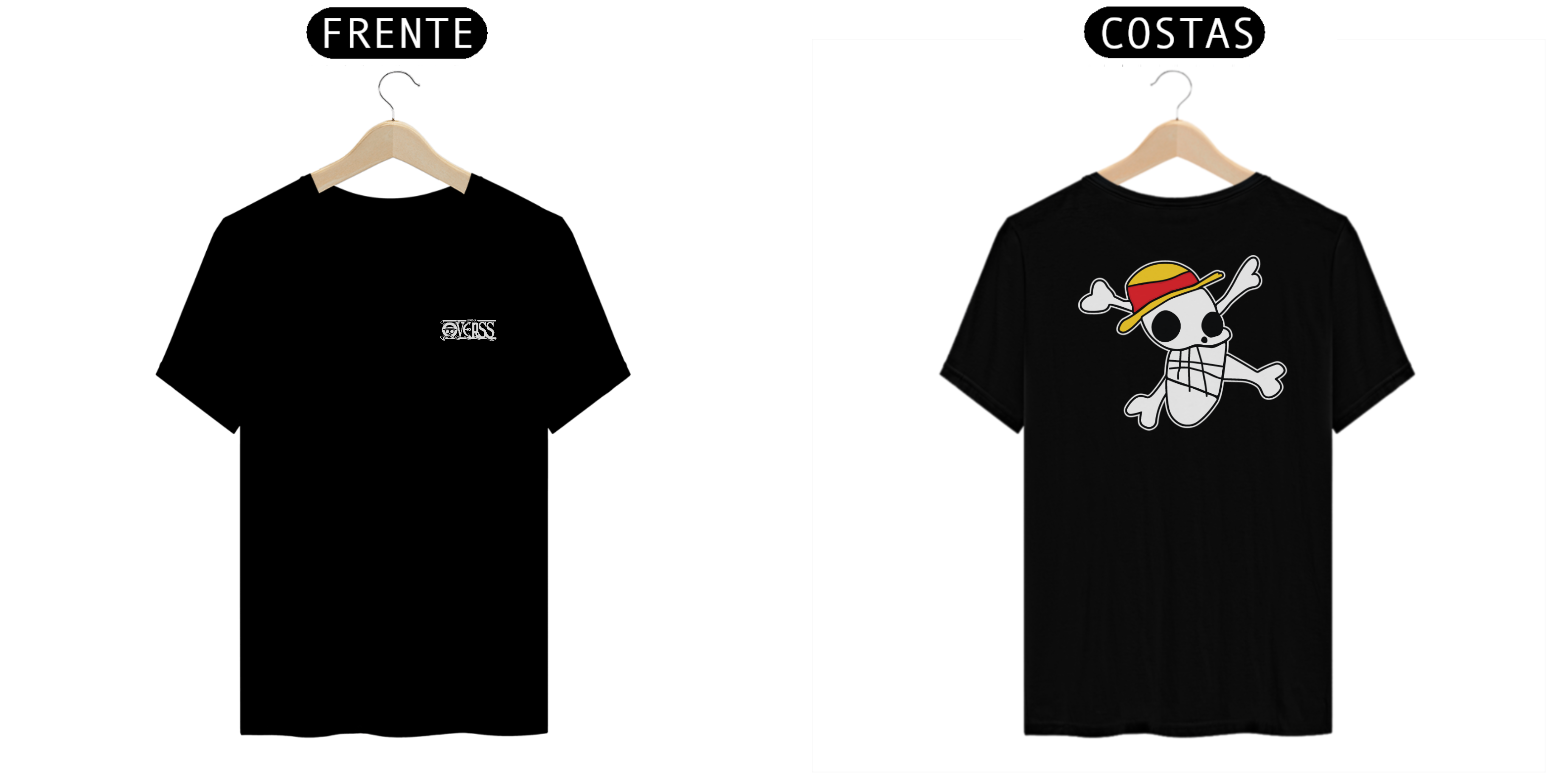 T-shirt Bandeira do Luffy