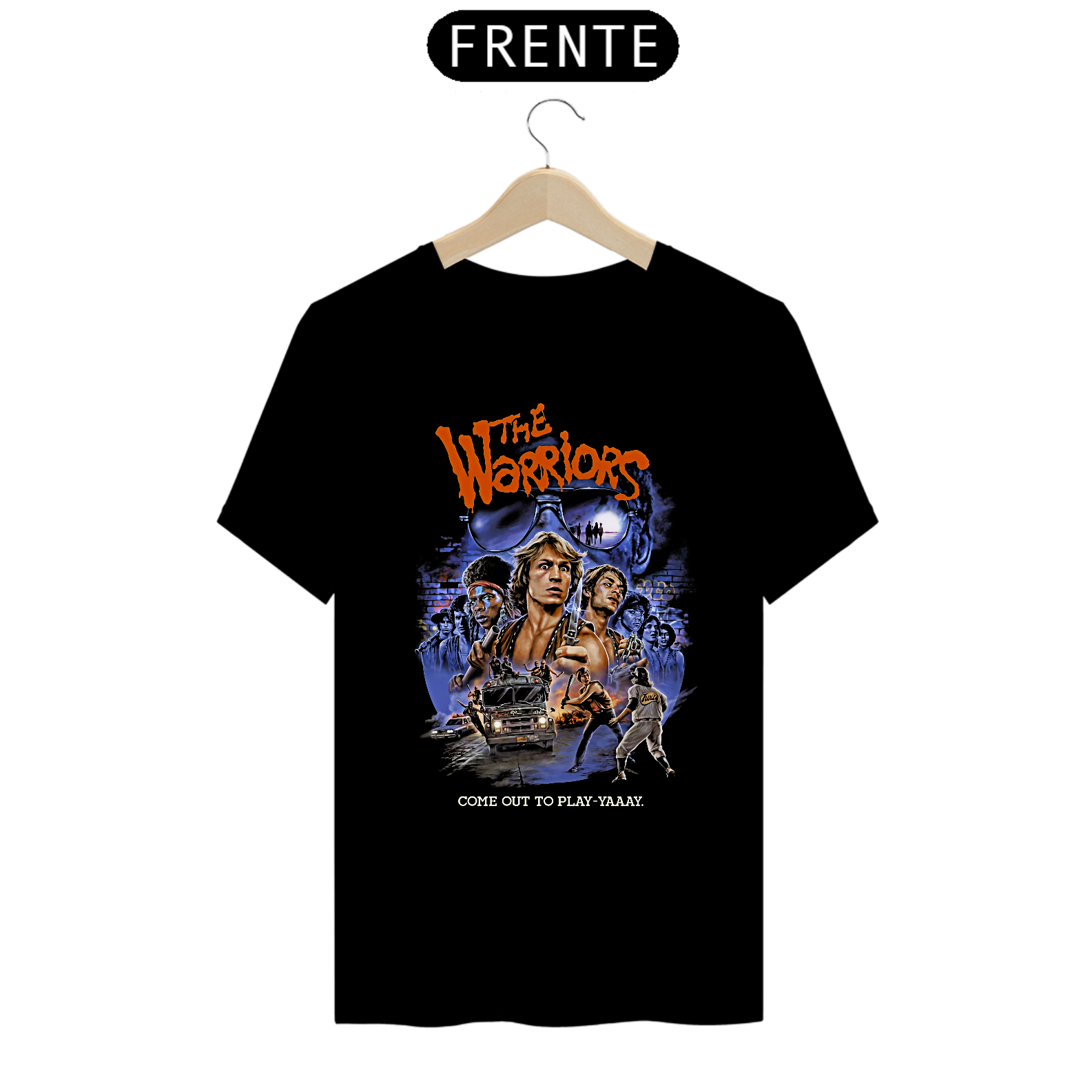 T-Shirt Classic Camiseta Os Selvagens da Noite Filme The Warriors