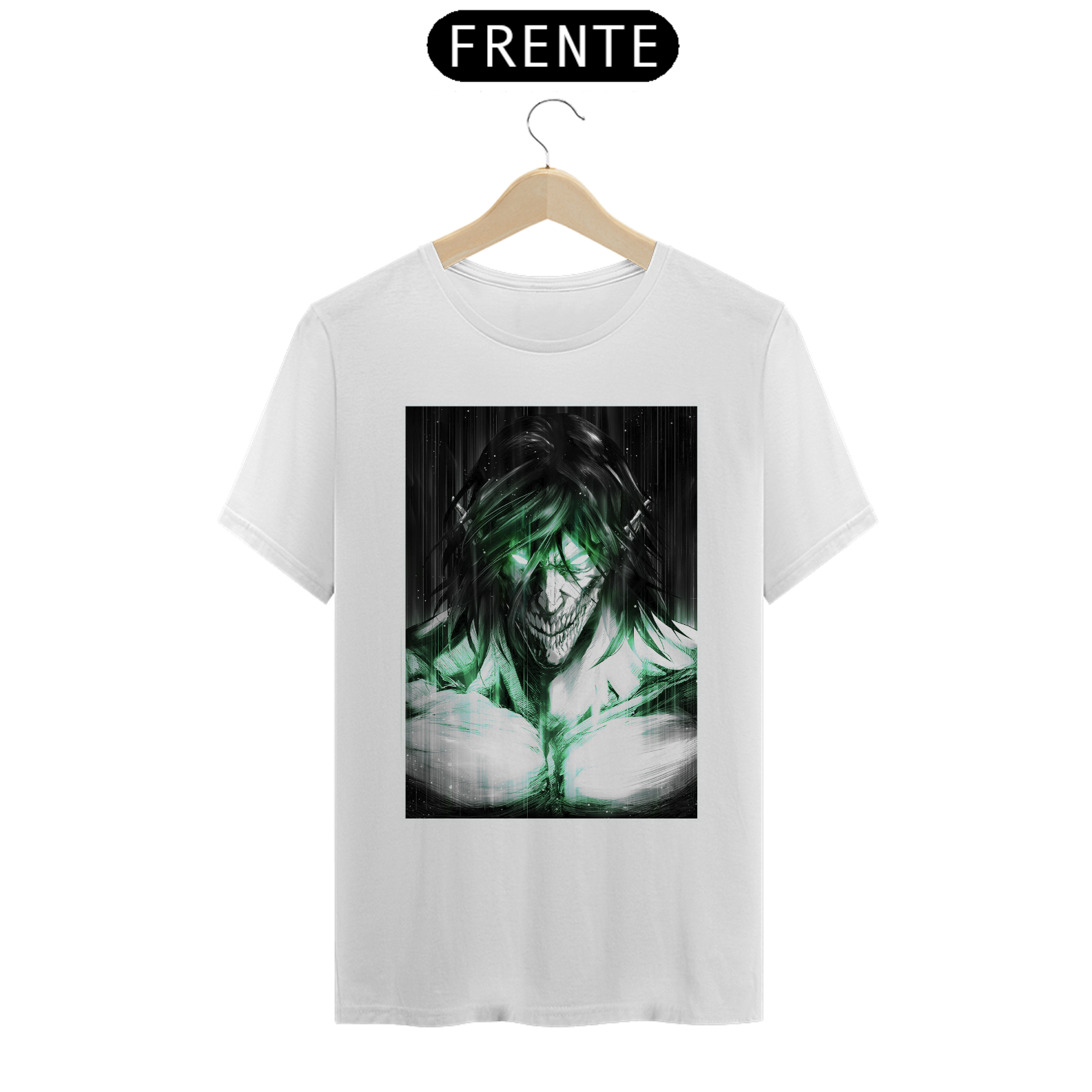 Camiseta - Titã de Ataque Eren Jaeger 