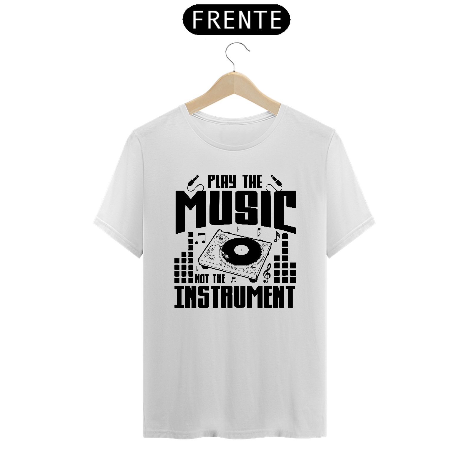 Camiseta Prime Arte Music - Play The Music 02