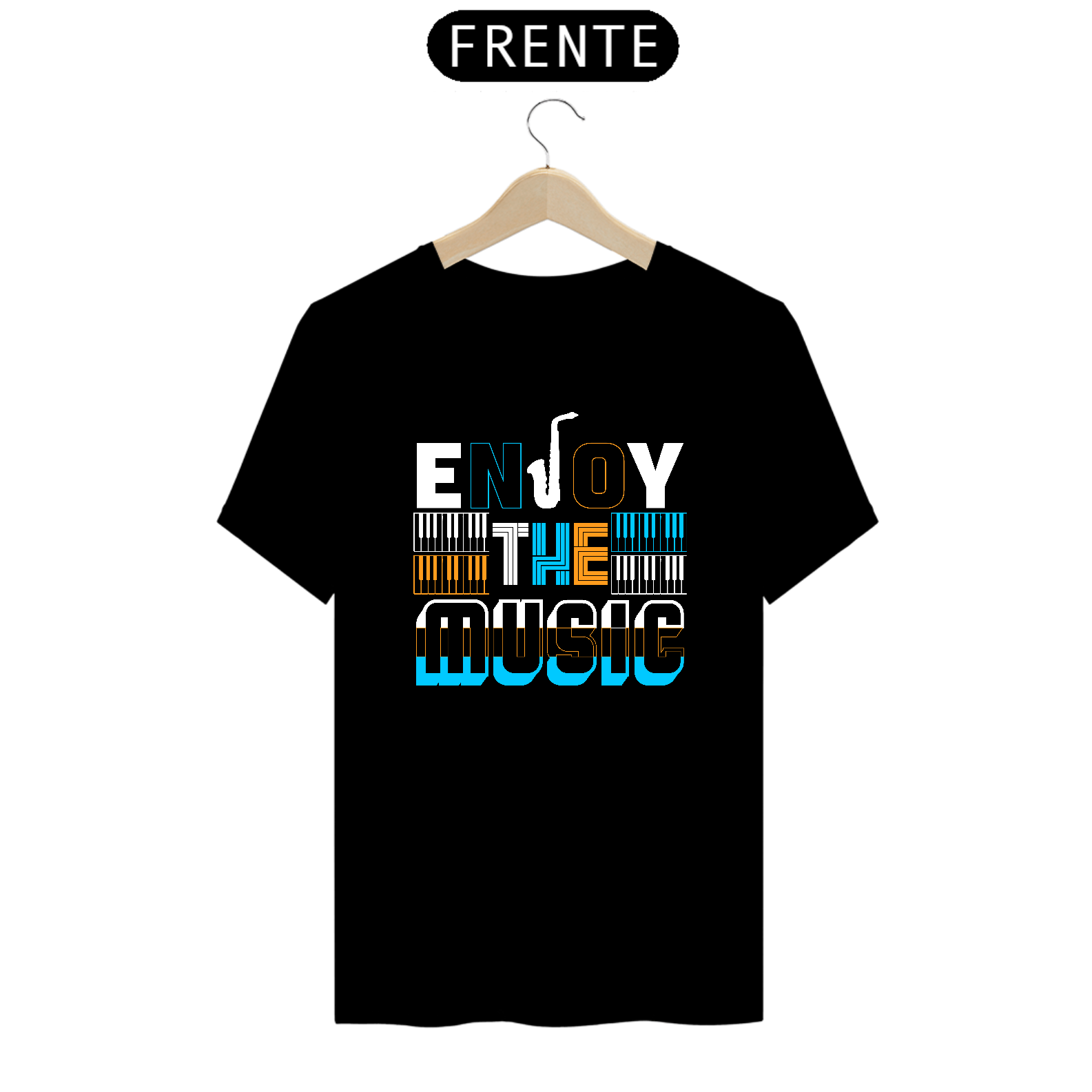 Camiseta Prime Arte Music - Enjoy The Music