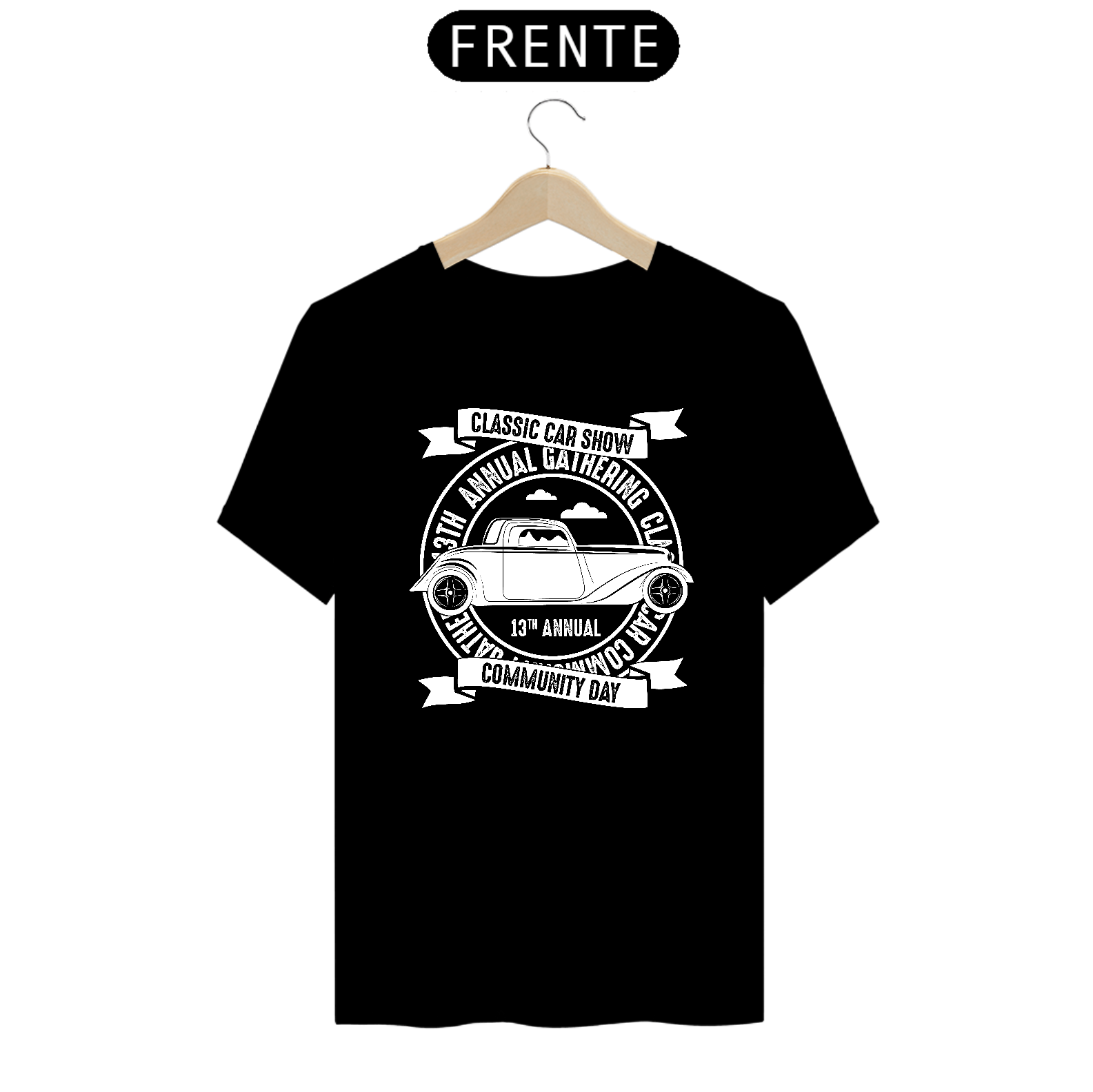 Camiseta Prime Arte Cars And Trucks - Classic Car Show