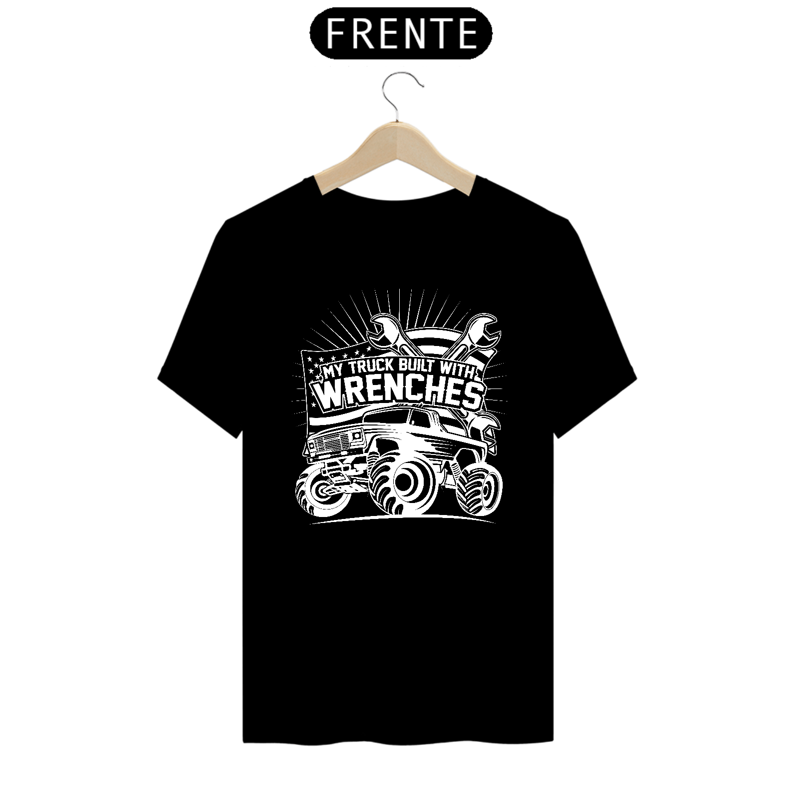 Camiseta Prime Arte Cars And Trucks - Wrenches