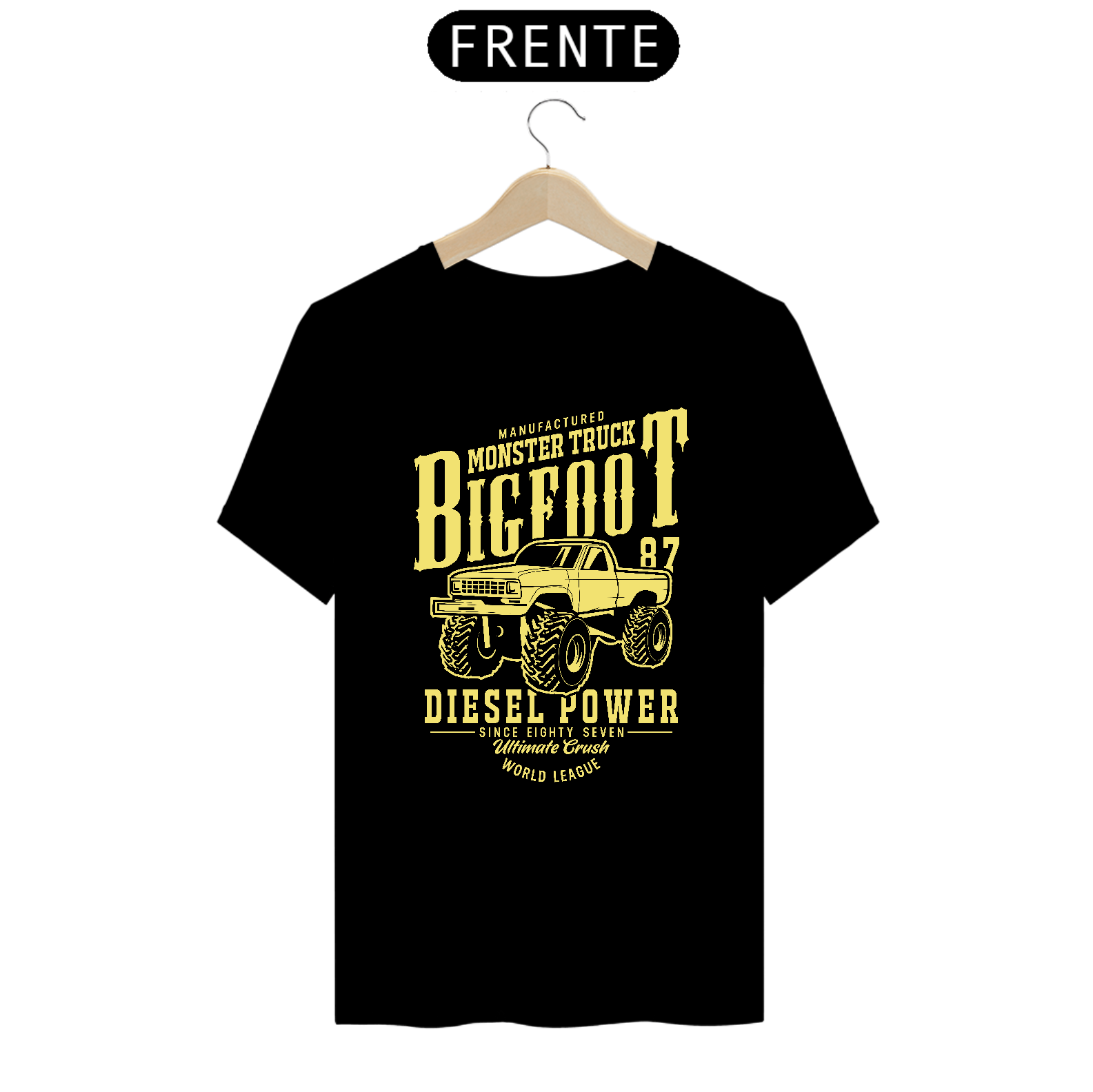 Nome do produto: Camiseta Prime Arte Cars And truck - Big Foot Diesel Power