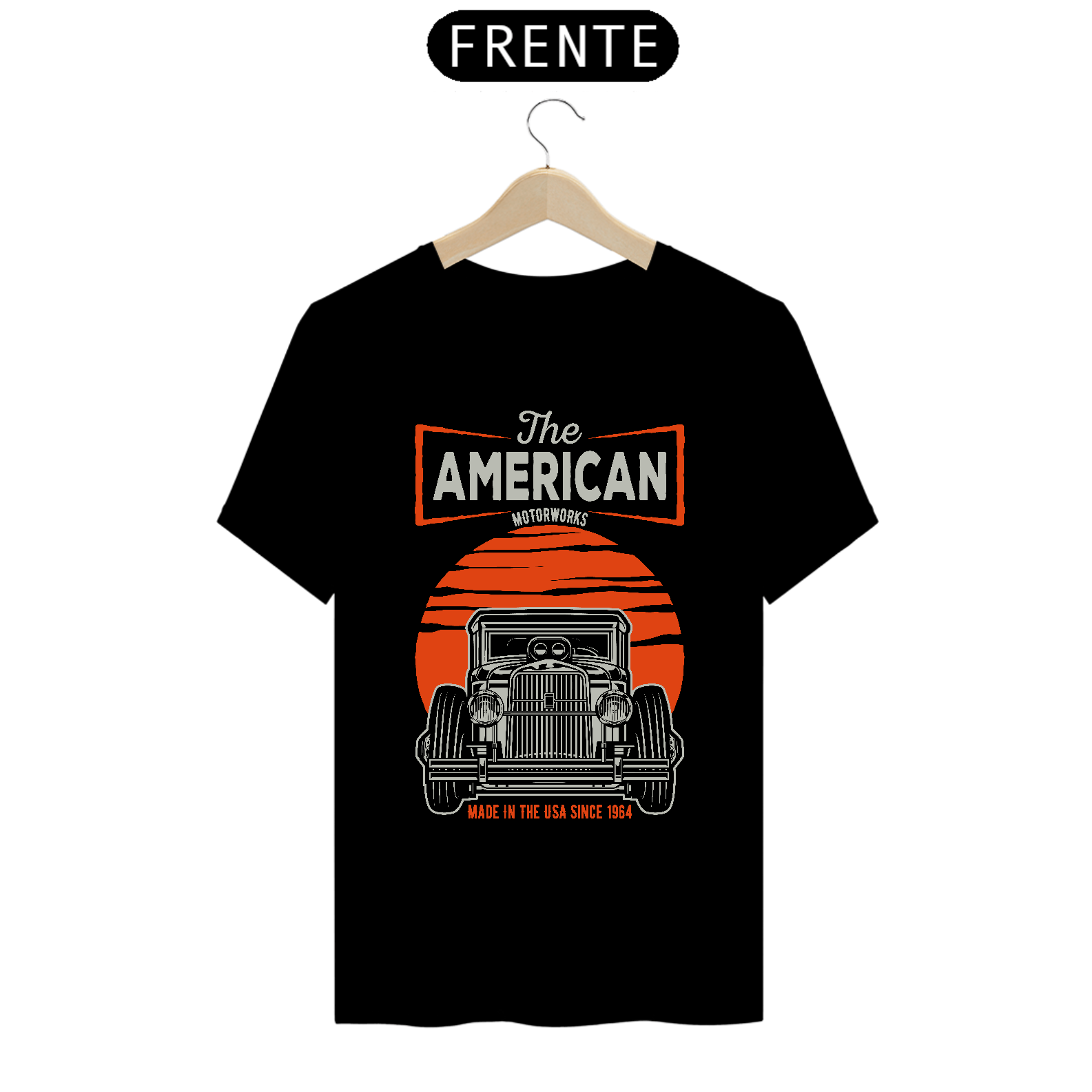 Camiseta Prime Arte Cars And Trucks - The American Motor Works
