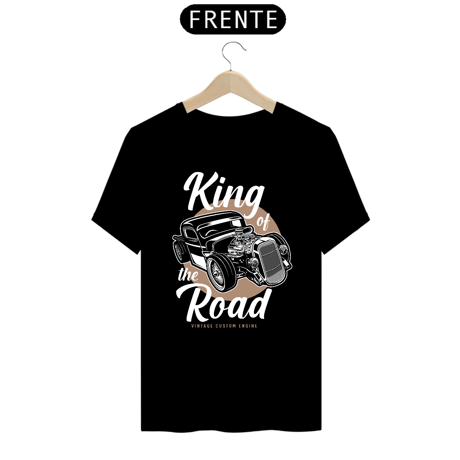 Camiseta Prime Arte Cars And Trucks - King Of The Road 1
