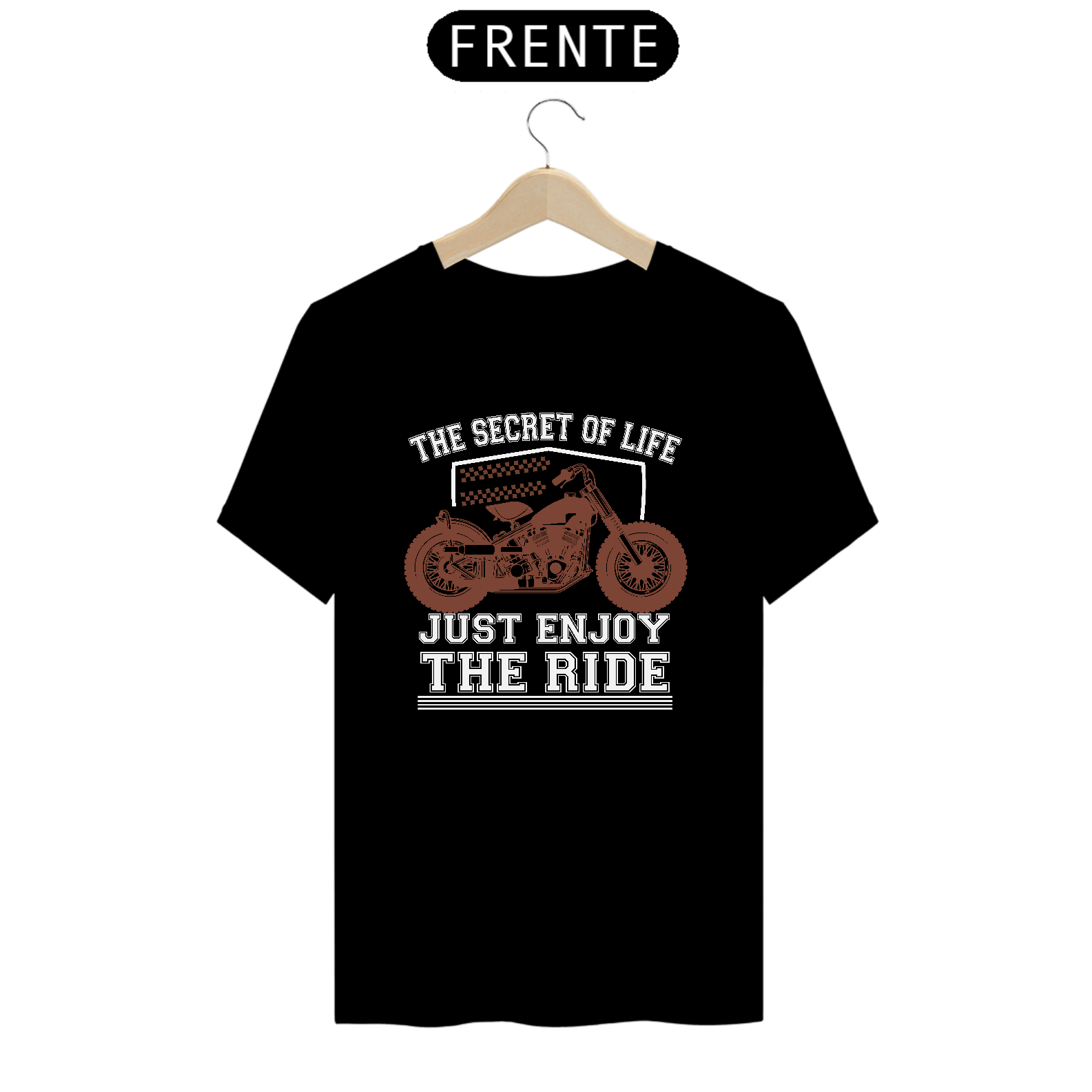Camiseta Prime Arte Motos - The Secret Of Life