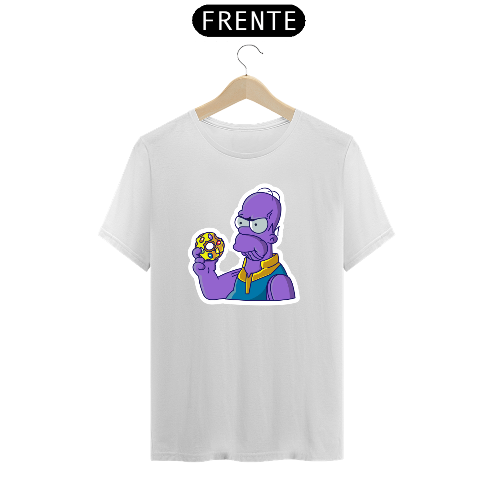 Camisa Homer e a rosquinha infinita 
