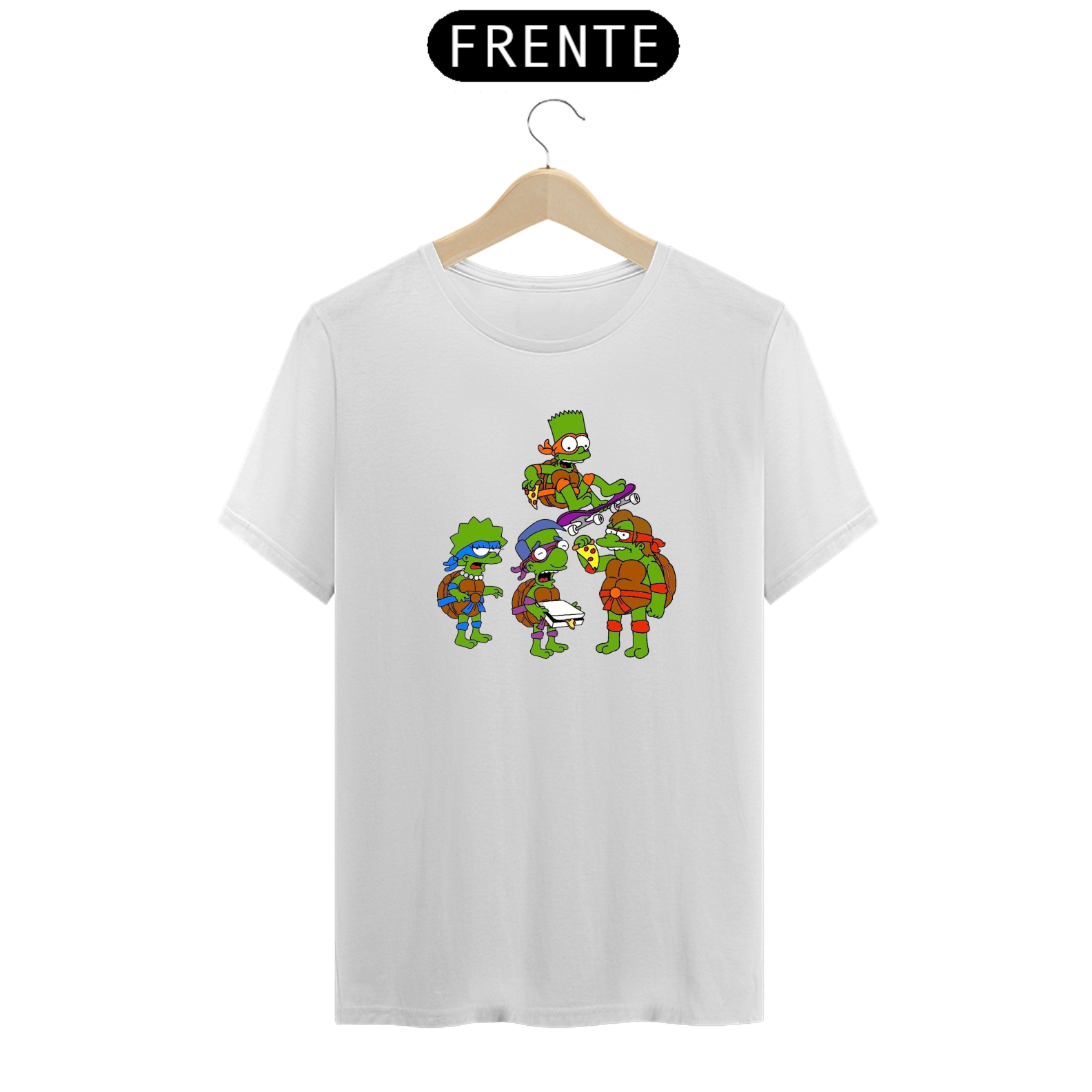 Camisa Simpsons ninja 