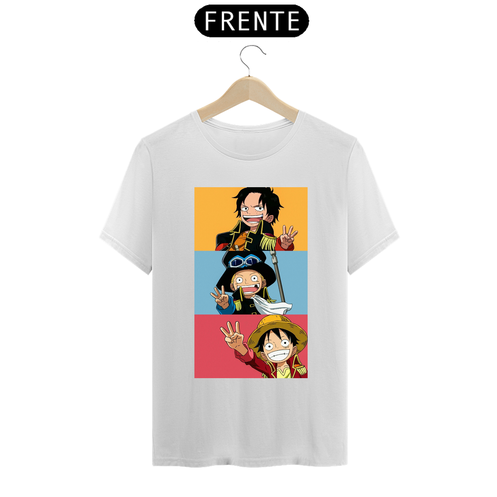 Camisa One Piece Trio Luffy