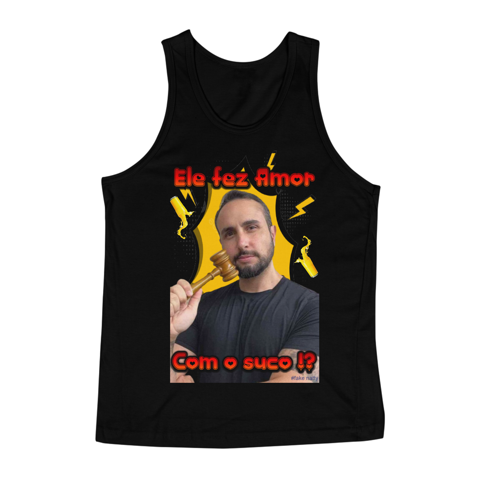 Regata Amor com o suco