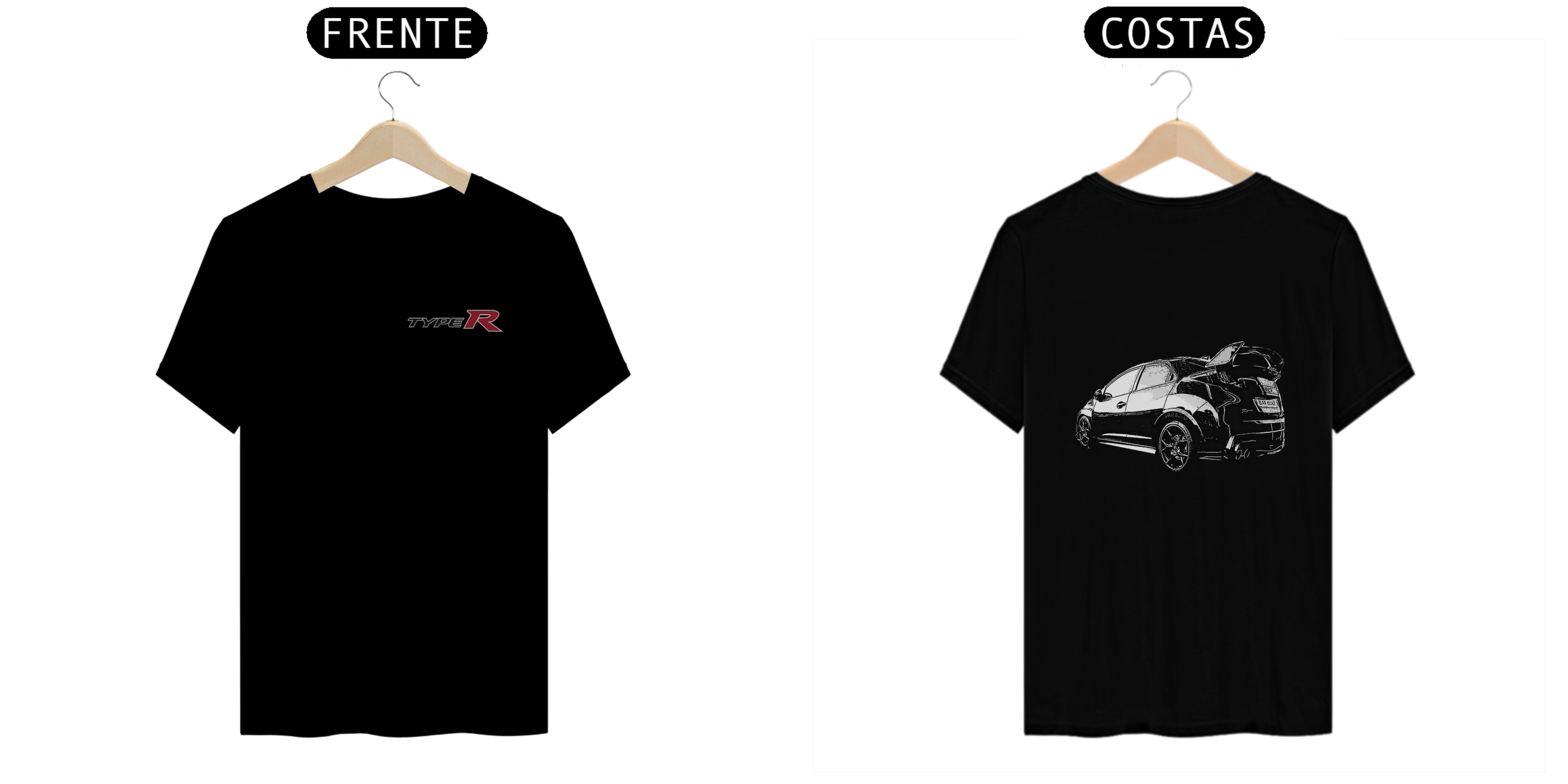 camiseta civic type r