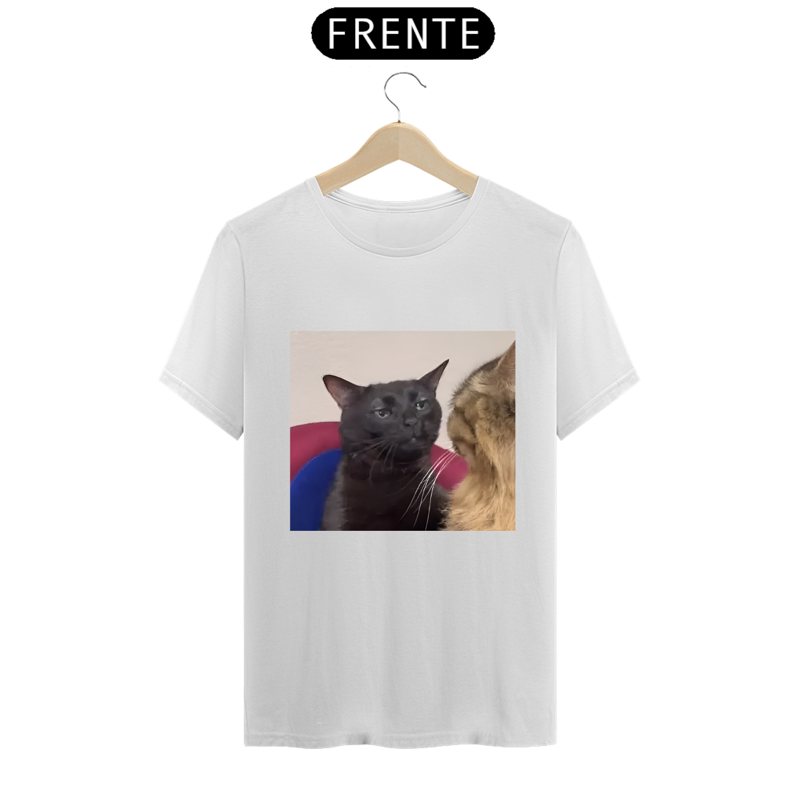 Camisa Gato Meme Premium
