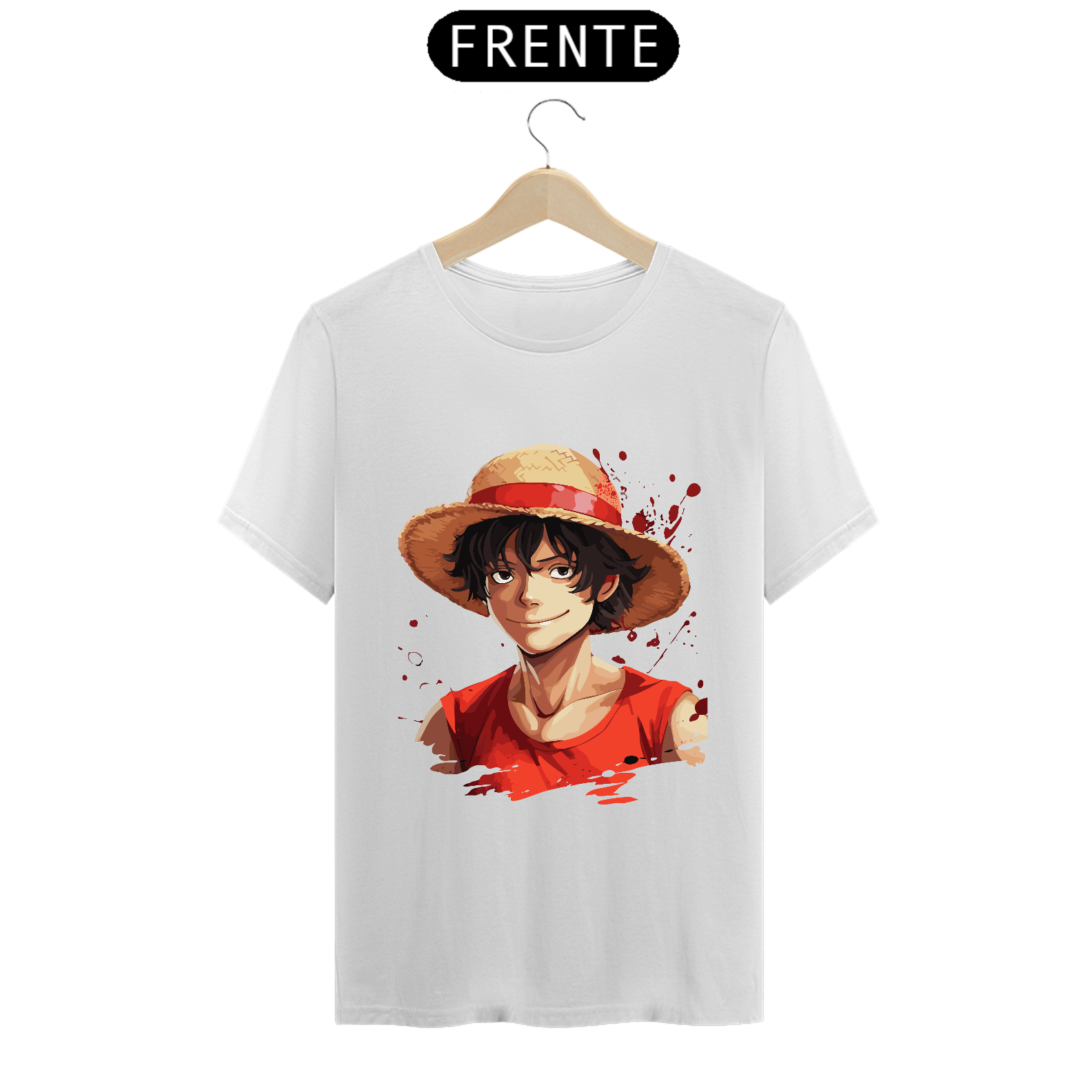 Nome do produto  Camiseta inaki luffy