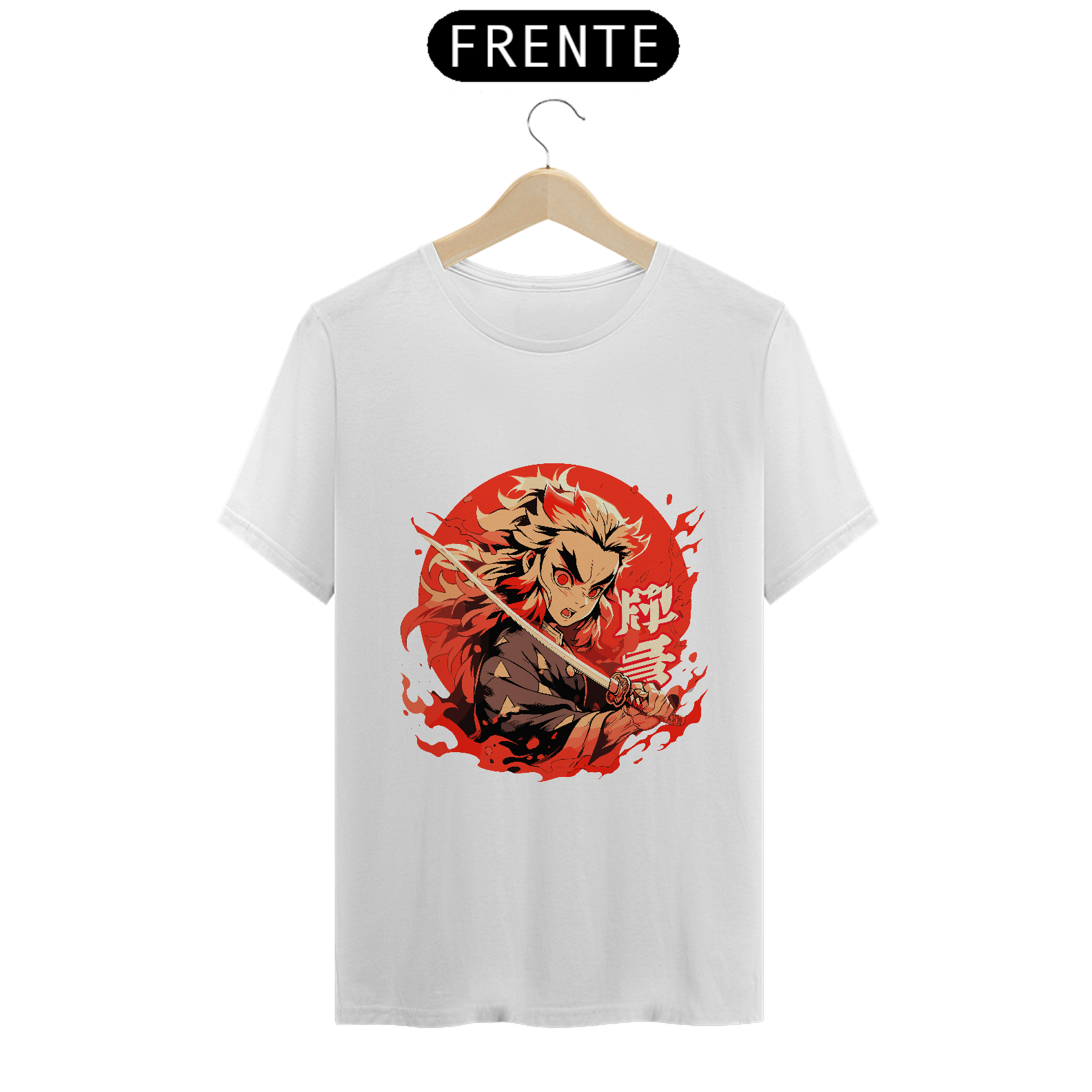 Nome do produto  Camiseta Kyōjurō Rengoku