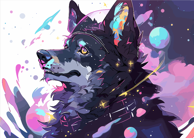 Nome do produto  Pôster 4K Papel Fotográfico DogGalaxy